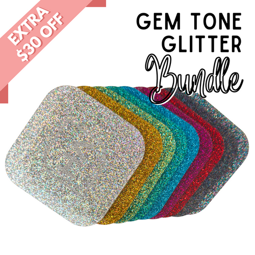 Extra $30 Off Gem Tone Glitter Acrylic Sheet Bundle