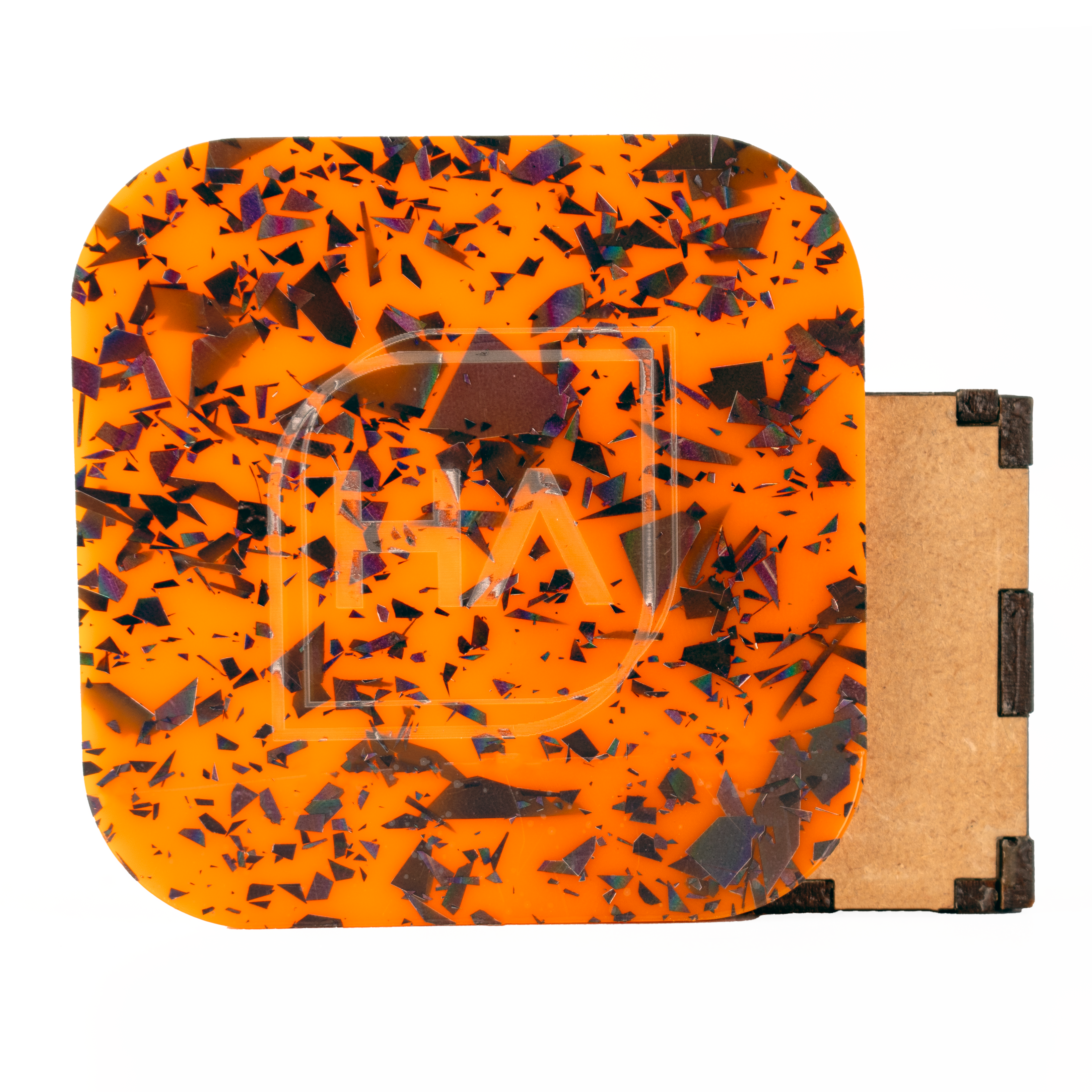 1/8" Halloween Flake Cast Acrylic Sheet