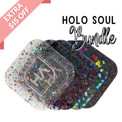 Extra $10 Off Holo Soul Black Holographic Acrylic Sheet Bundle