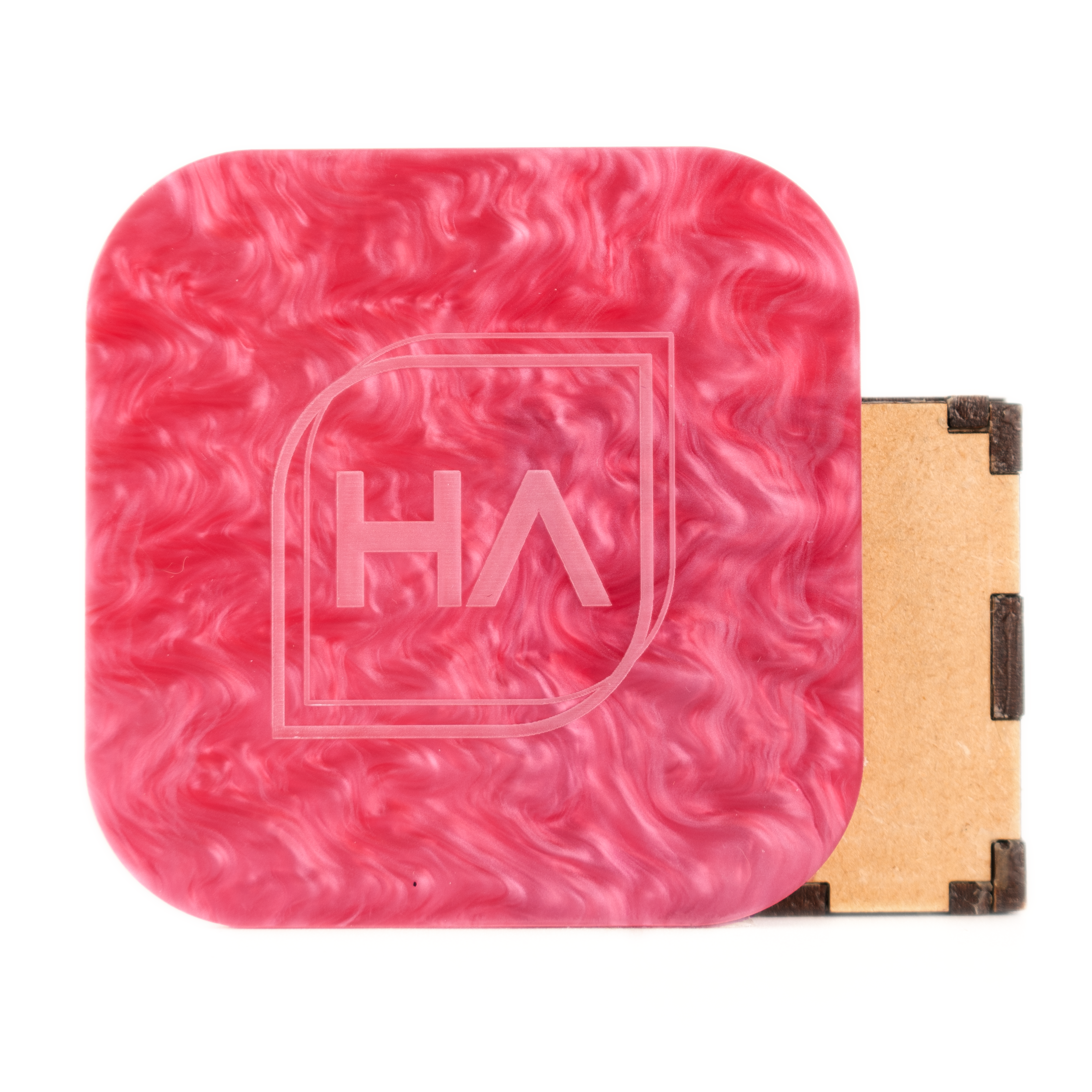 1/8" Hot Pink Pearl Cast Acrylic Sheet