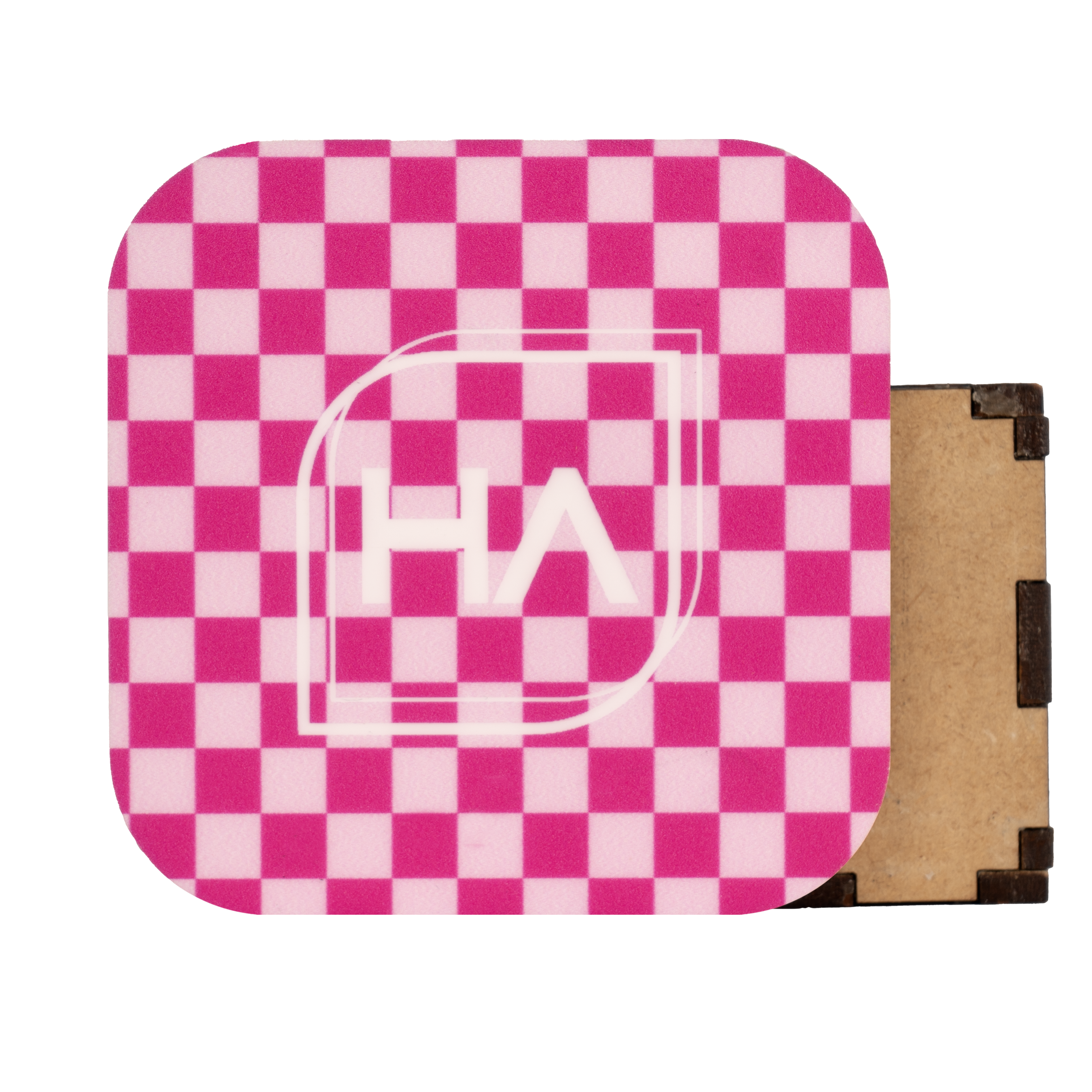 1/8" Mini Pink Checkered MakerPrint