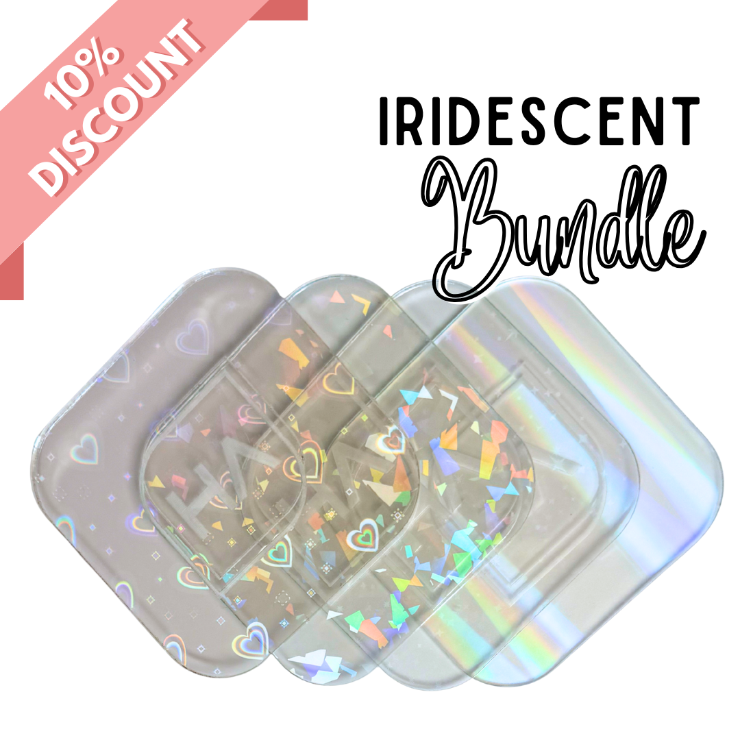 Iridescent Acrylic Sheet Bundle
