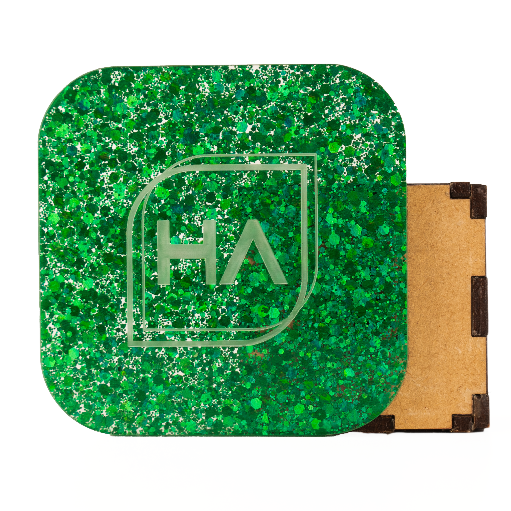 1/8" Leprechaun Sparkle Confetti Cast Acrylic Sheet