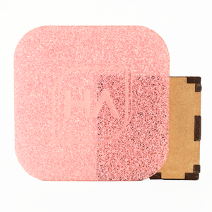 1/8" Light Pink Glitter Cast Acrylic Sheet