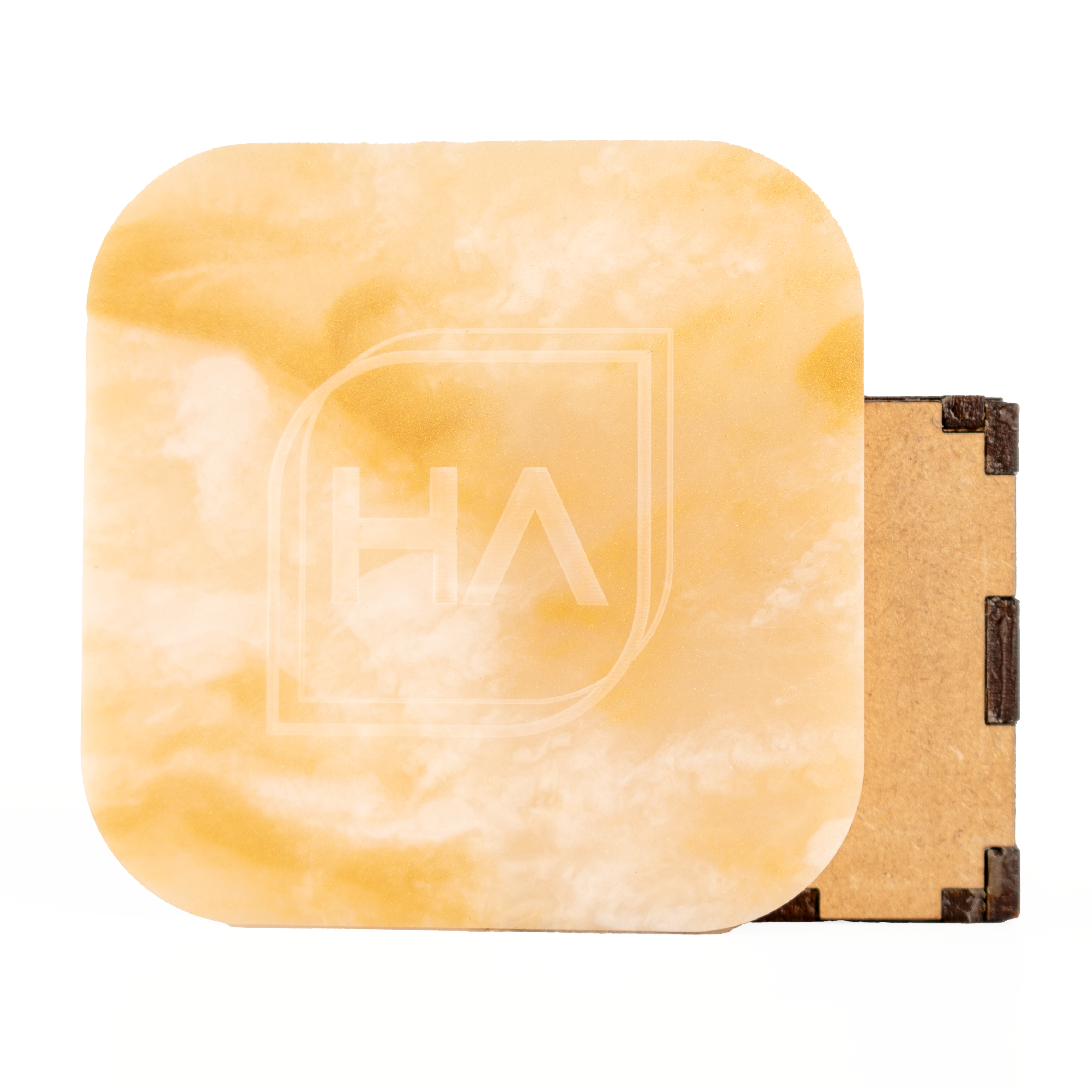 1/8" Luxe Amber Cast Acrylic Sheet