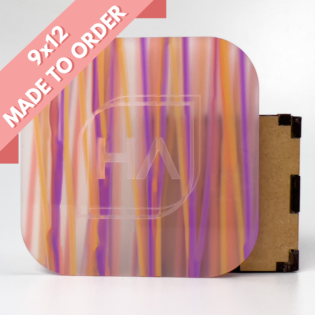 1/8" Daisy Drizzle Cast Acrylic Sheet