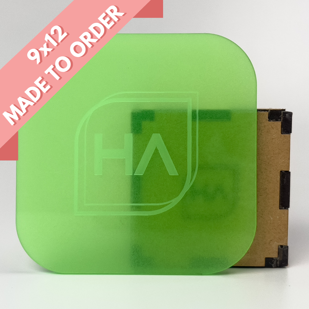 1/8" Green Glow in the Dark Cast Acrylic Sheet