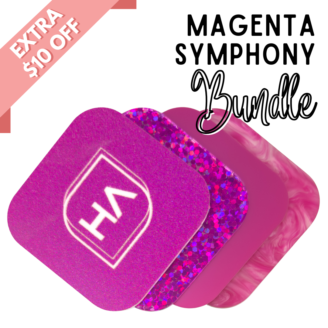 Extra $10 Off Magenta Symphony Acrylic Sheet Bundle