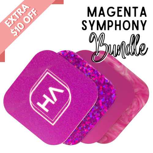 Extra $10 Off Magenta Symphony Acrylic Sheet Bundle