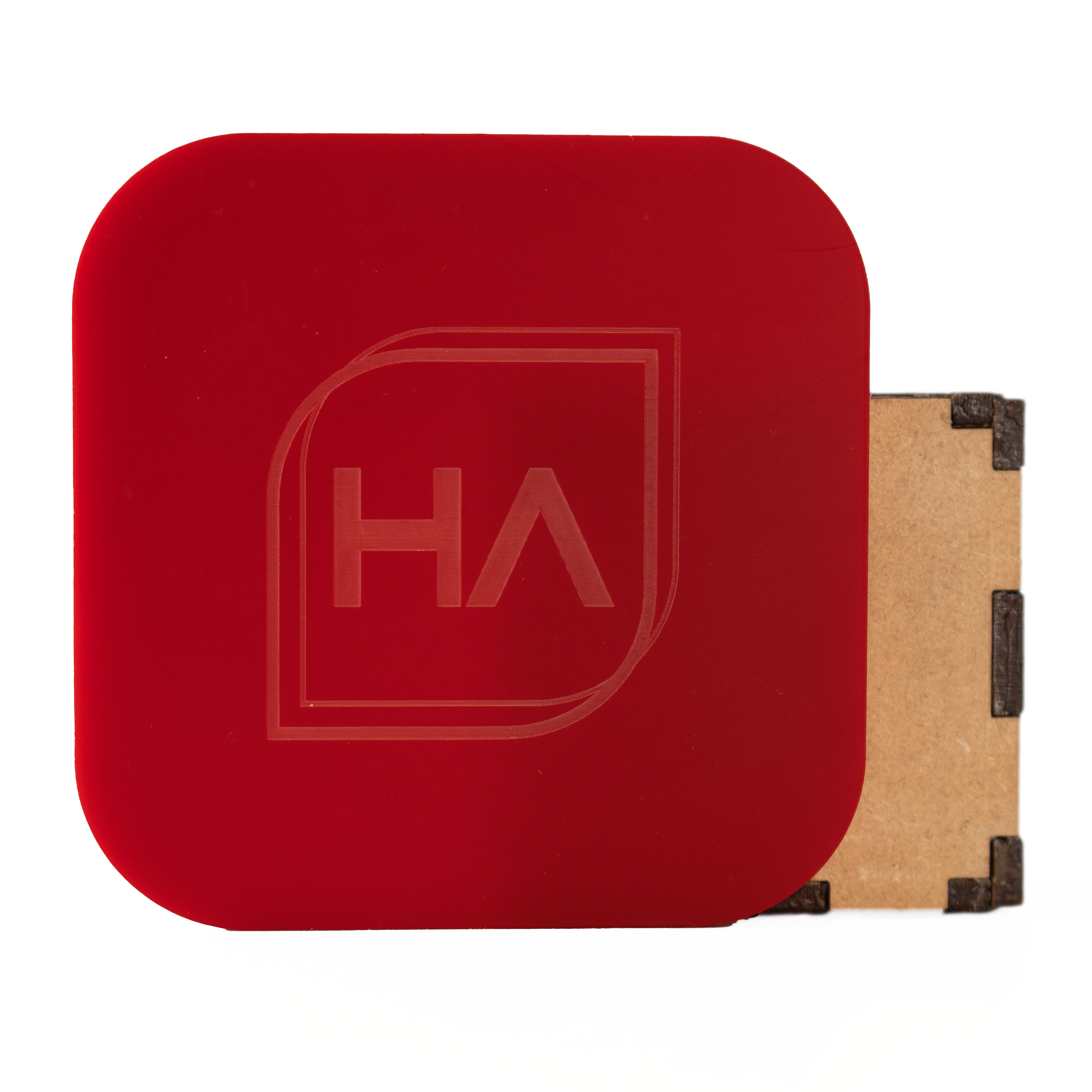 1/8" Matte Apple Red Cast Acrylic Sheet