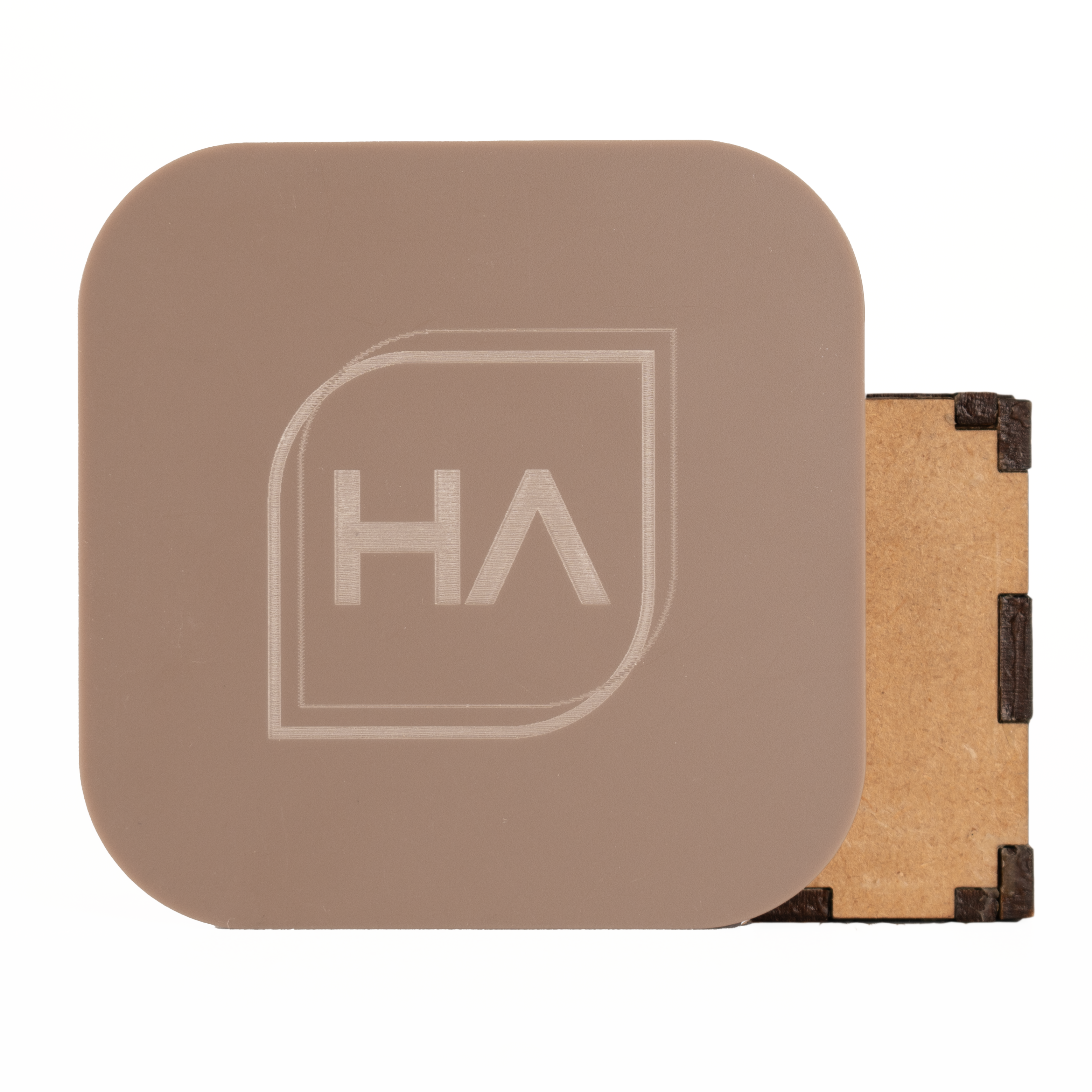 1/8" Matte Coffee Brown Cast Acrylic Sheet