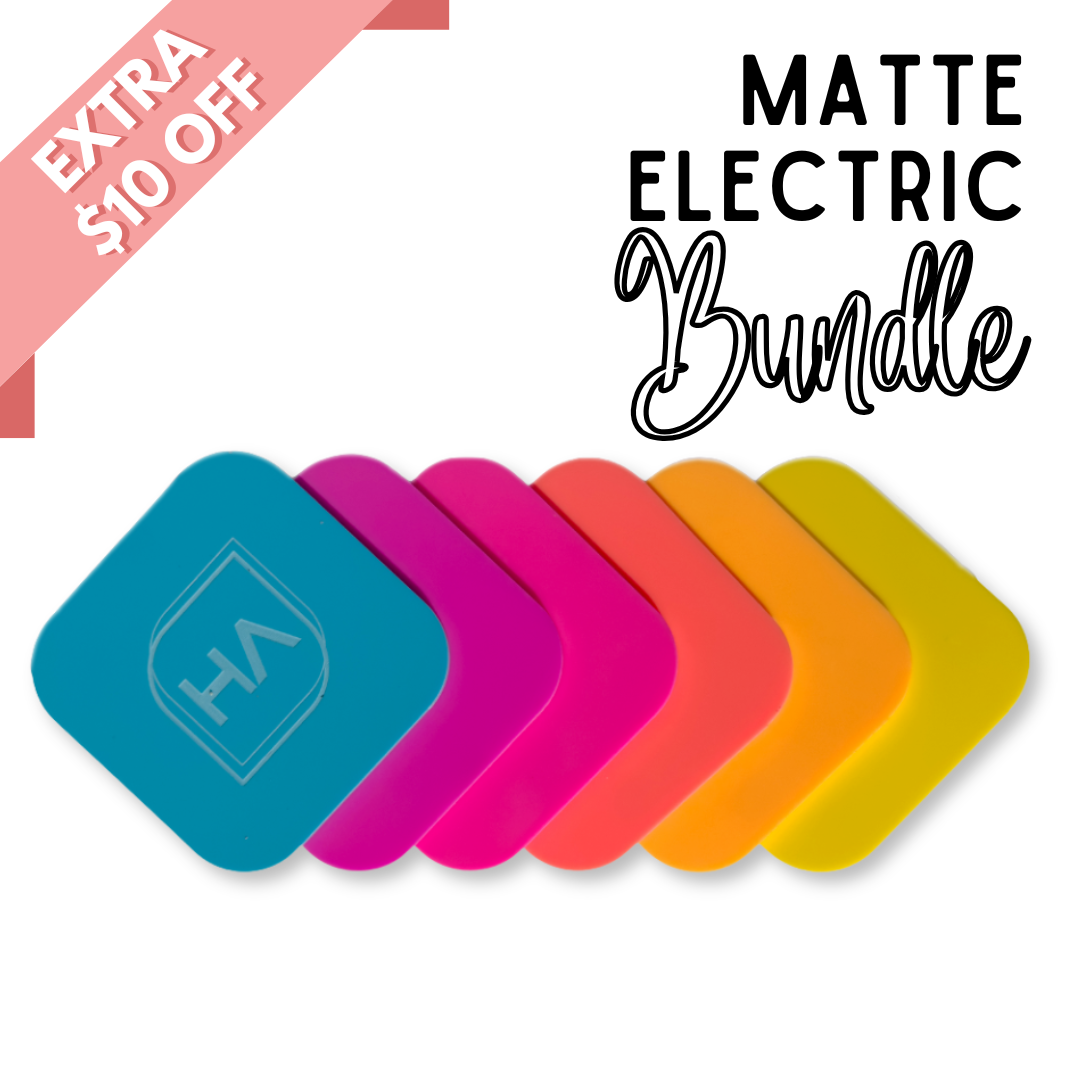 Matte Electric Cast Acrylic Sheet Bundle
