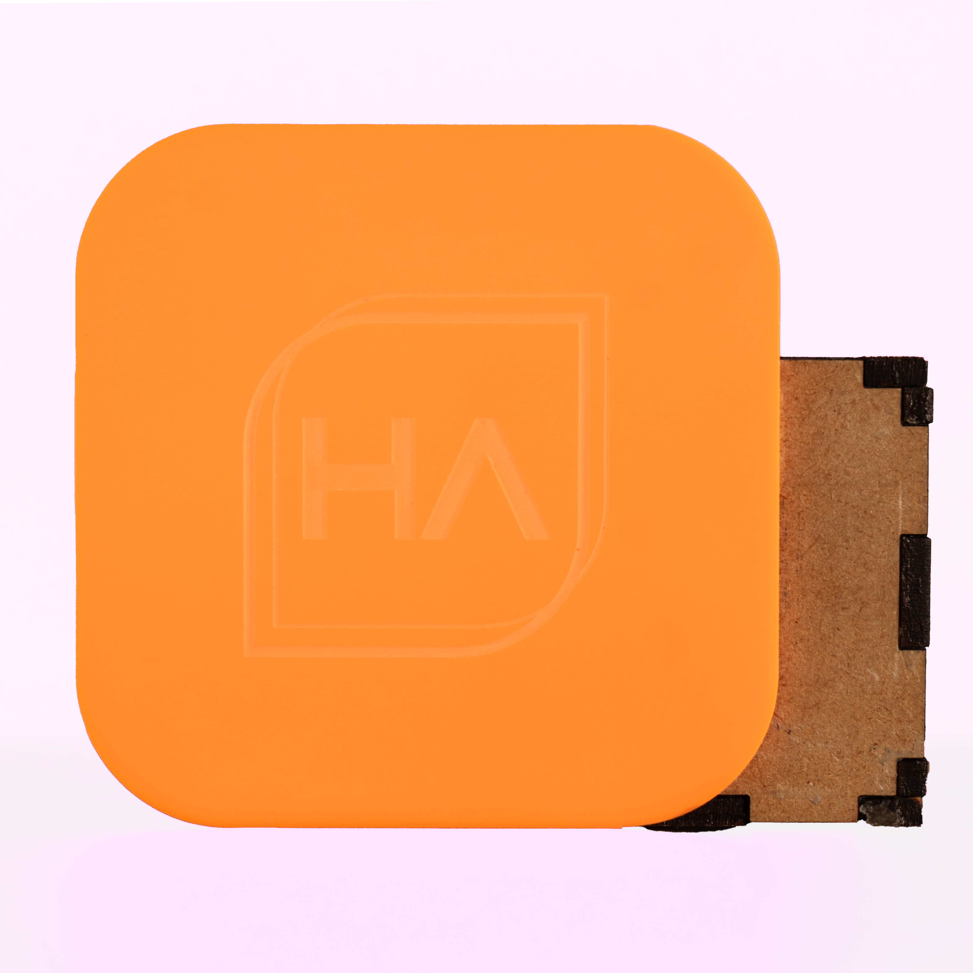 1/8" Matte Electric Orange Cast Acrylic Sheet