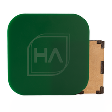 Load image into Gallery viewer, 1/8&quot; Double Sided Matte Hunter Green Cast Acrylic Sheet
