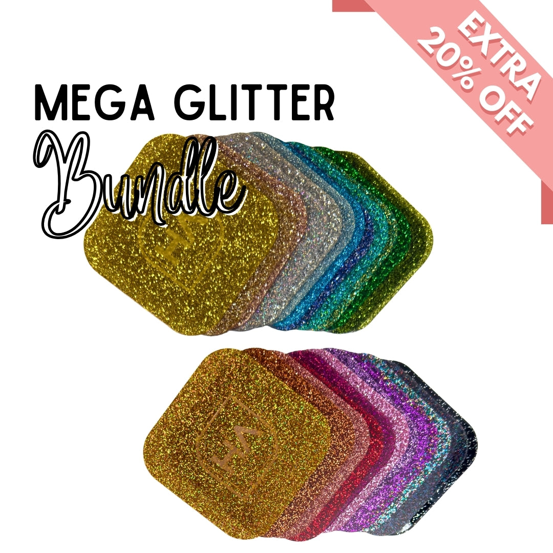 1/8” Mega Glitter Cast Acrylic Sheet Bundle