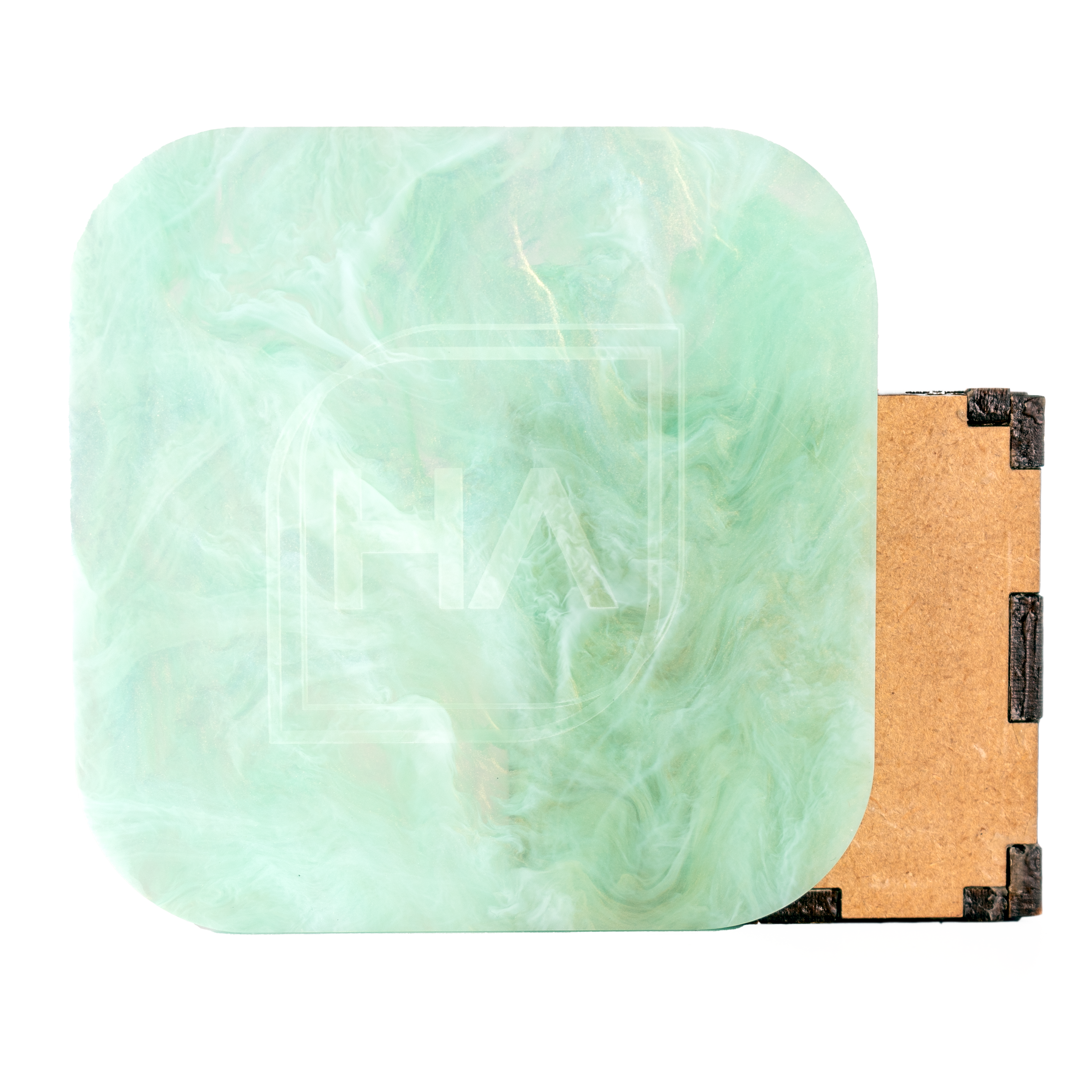 1/8" Mint Haze Cast Acrylic Sheet