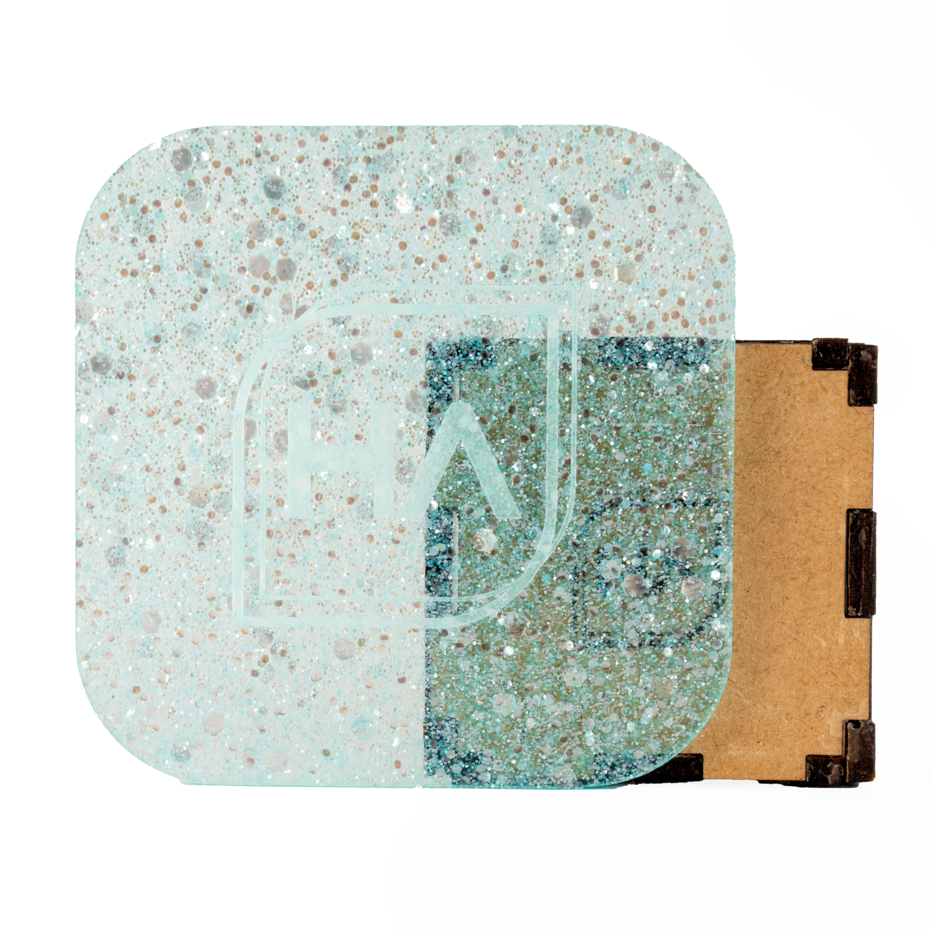 1/8" Misty Glimmer Confetti Cast Acrylic Sheet