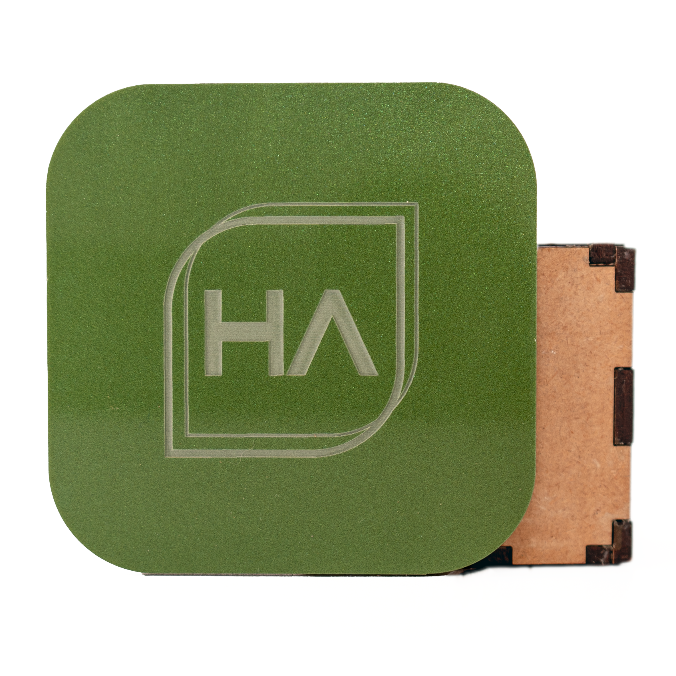 1/8" Olive Green Metallic Cast Acrylic Sheet