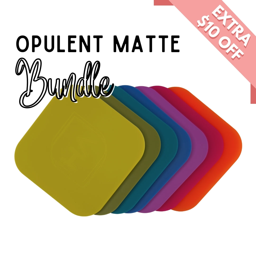 1/8" Opulent Matte Cast Acrylic Sheet Bundle