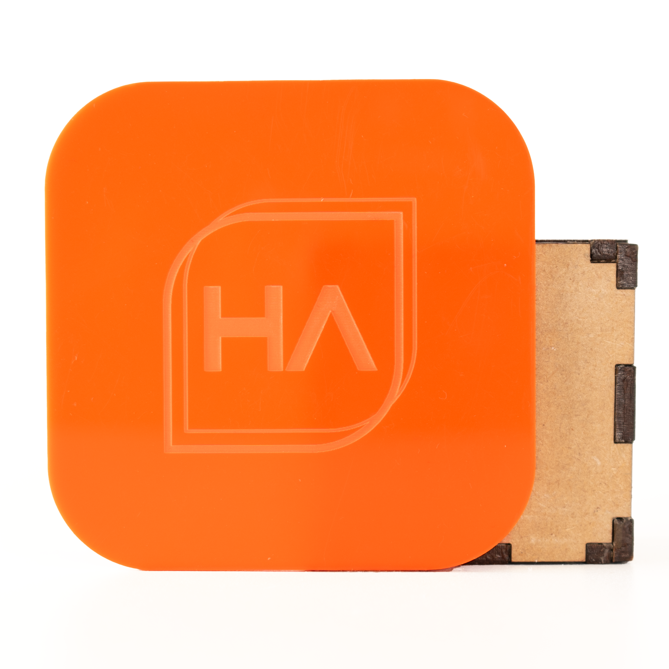 1/16" Orange Cast Acrylic Sheet