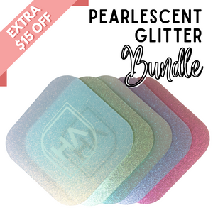 Pearlescent Glitter Acrylic Sheet Bundle