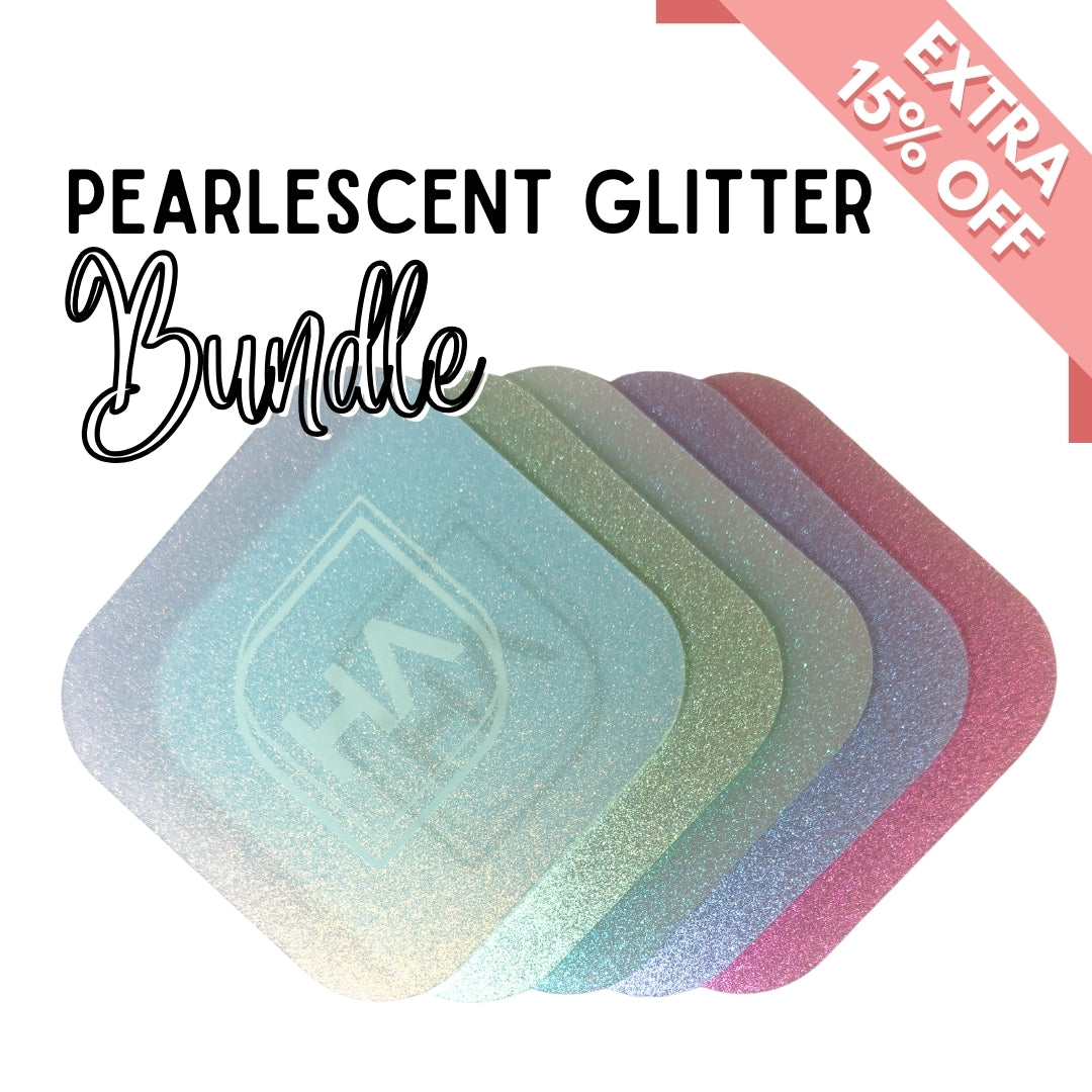 1/8" Pearlescent Glitter Cast Acrylic Sheet Bundle