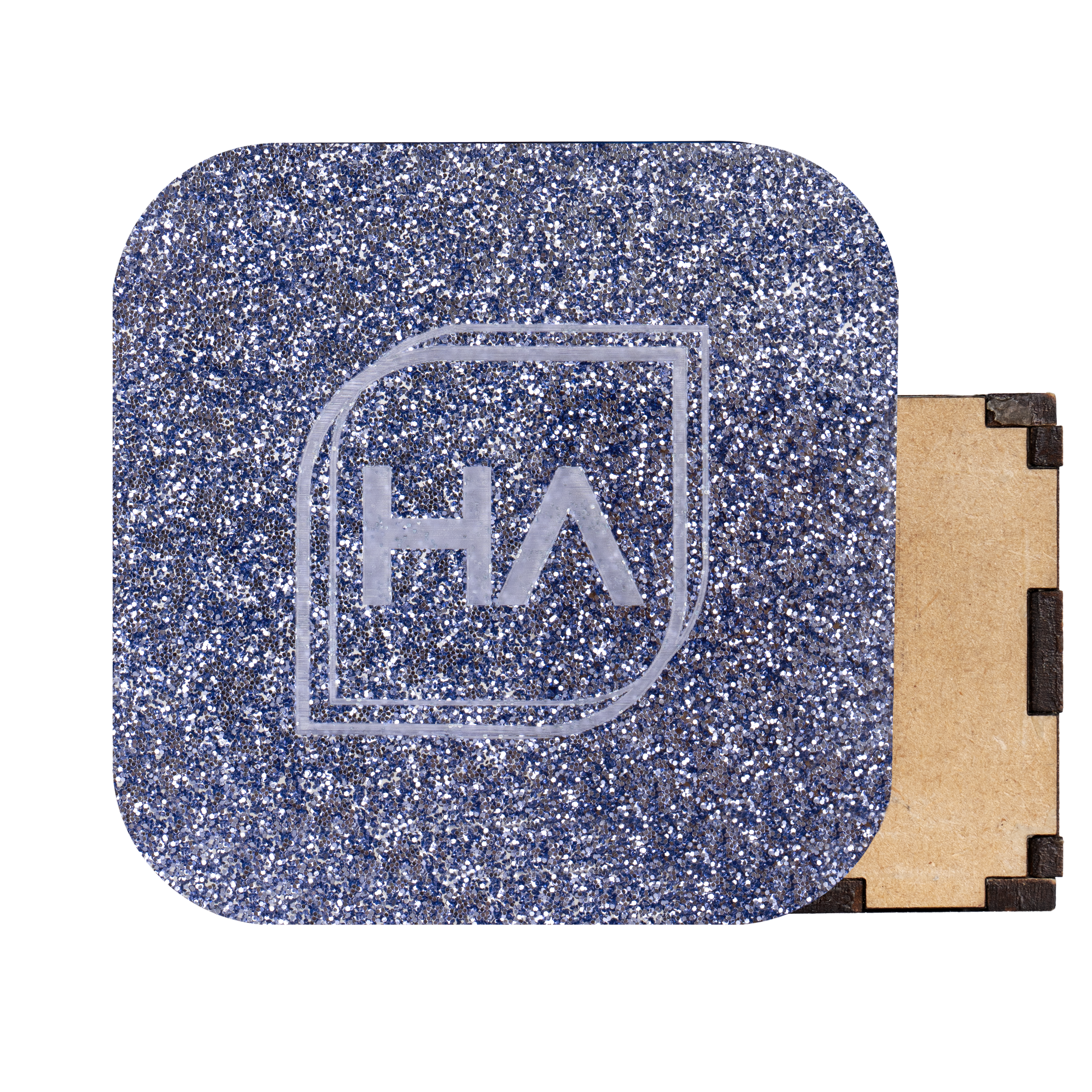 1/8" Periwinkle Glitter Cast Acrylic Sheet