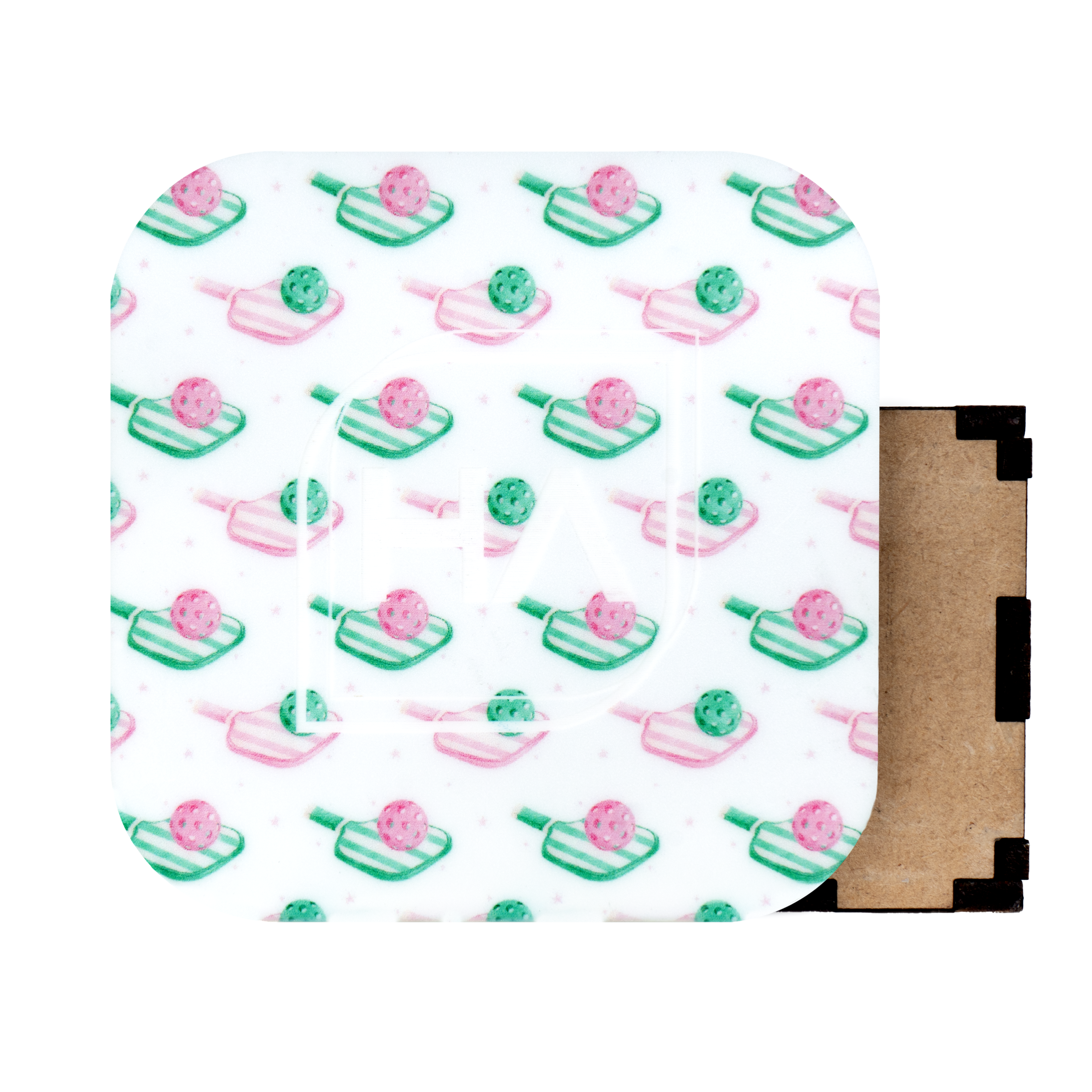 1/8" Pickleball Repeat MakerPrint Cast Acrylic Sheet