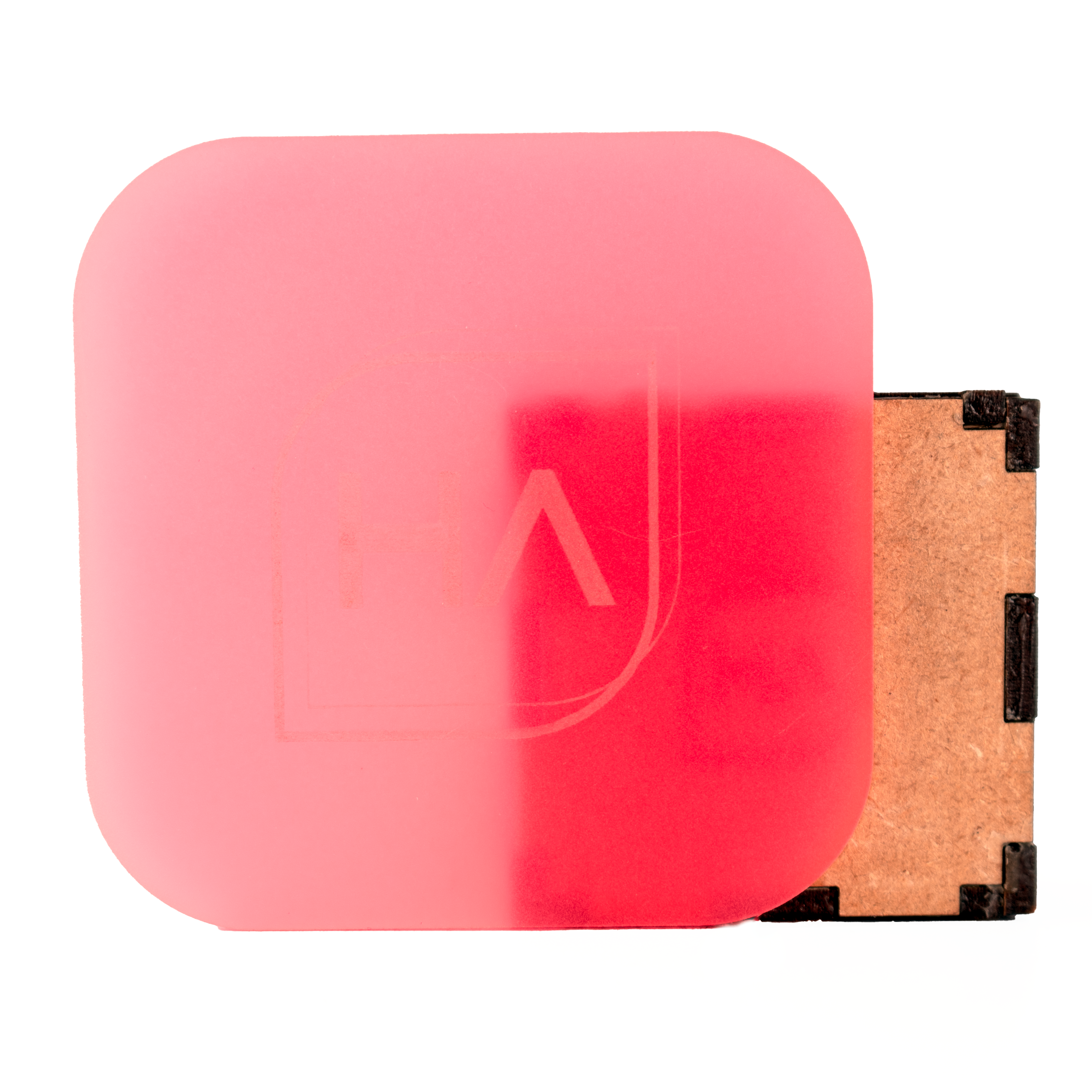1/8" Pink Glow in the Dark Cast Acrylic Sheet