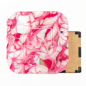 1/8" Pink Berry Swirls Cast Acrylic Sheet