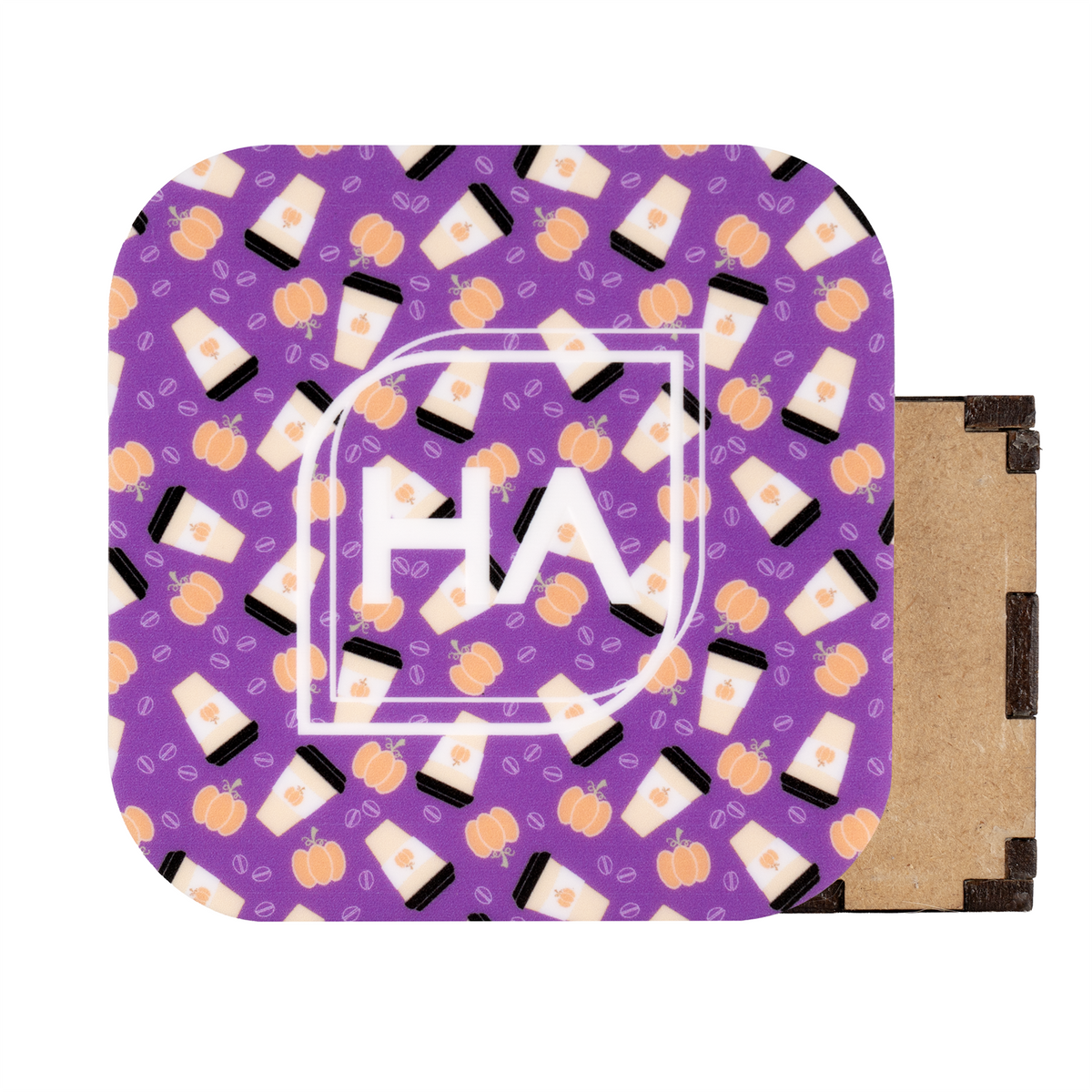 Purple Pumpkin Spice Latte MakerPrint