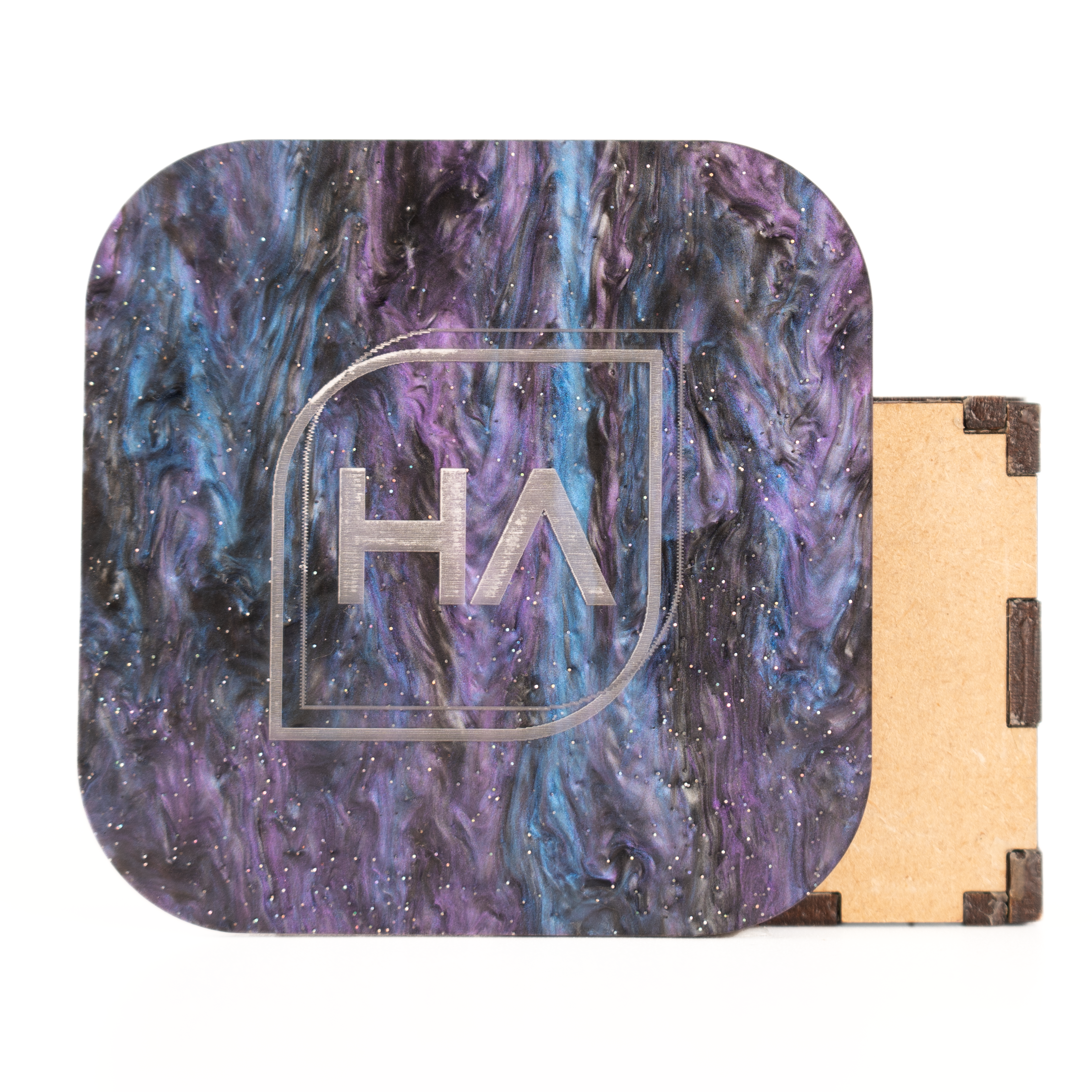 1/8" Purple Starry Sky Cast Acrylic Sheet