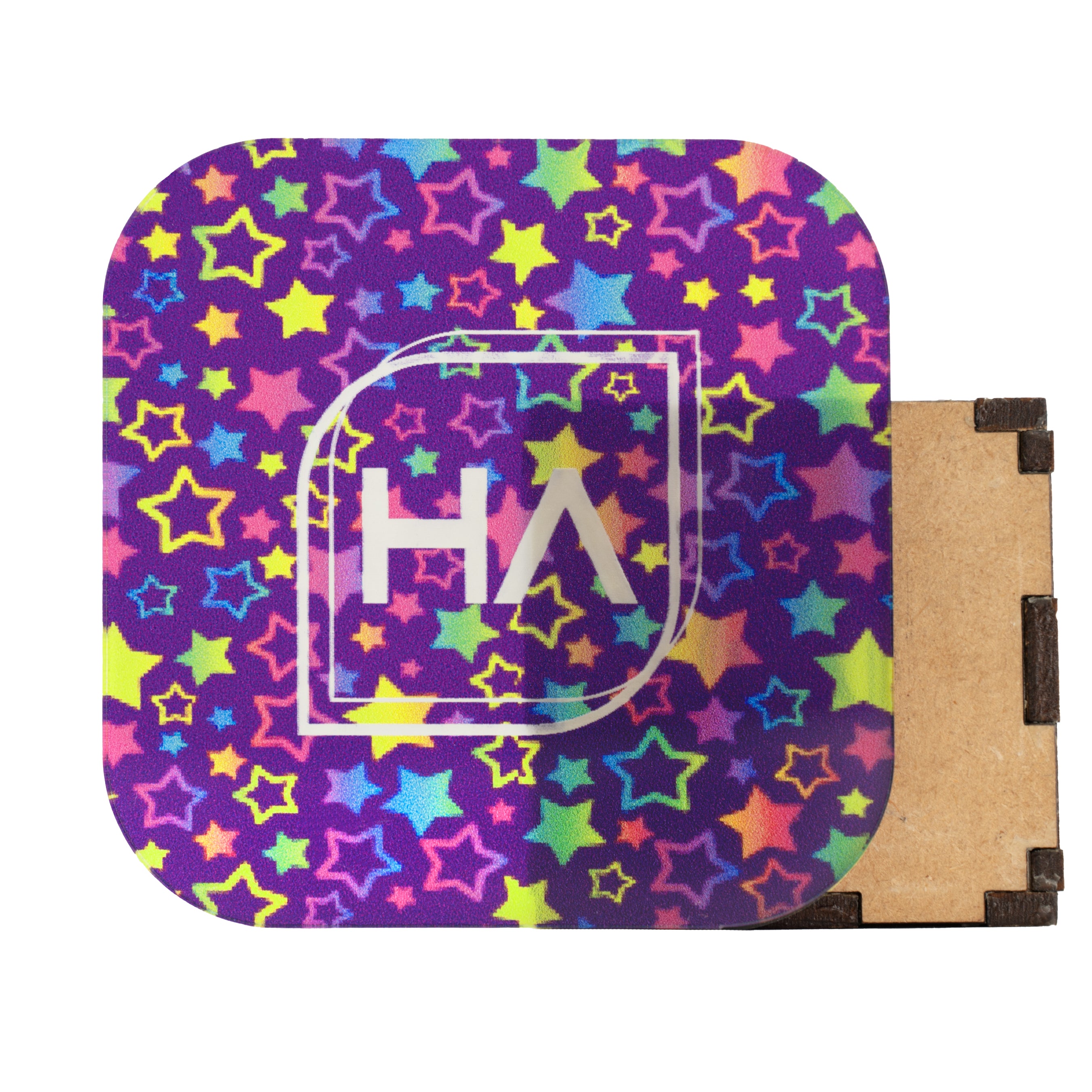 1/8" Rainbow Stars MakerPrint Acrylic Sheet