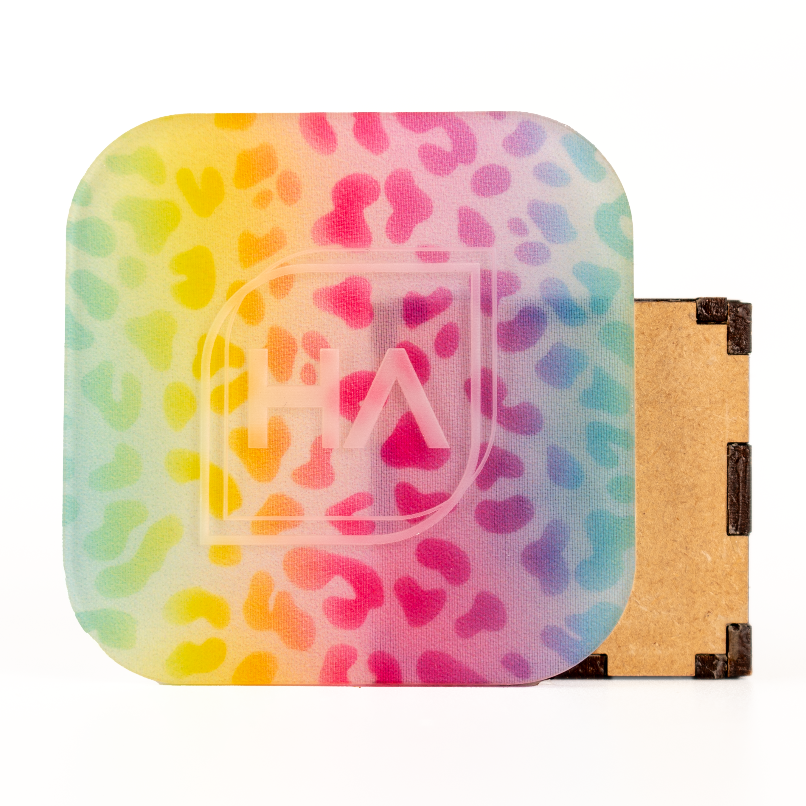 1/8" Rainbow Leopard Cast Acrylic Sheet