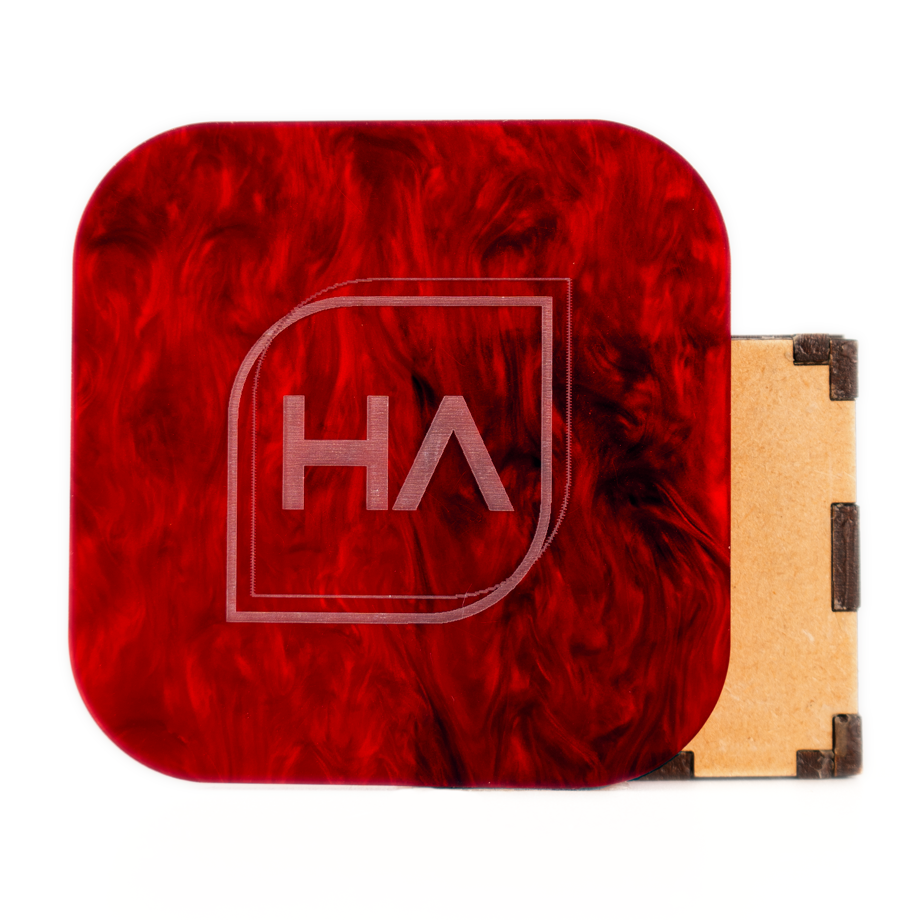 1/8" Red Pearl Cast Acrylic Sheet