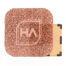 Load image into Gallery viewer, 1/8&quot; Rose Gold Glitter Cast Acrylic Sheet
