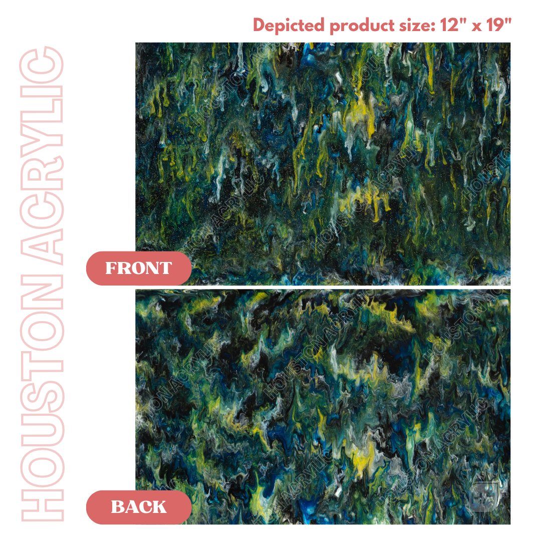 1/8" Starry Night Elixir Cast Acrylic Sheet