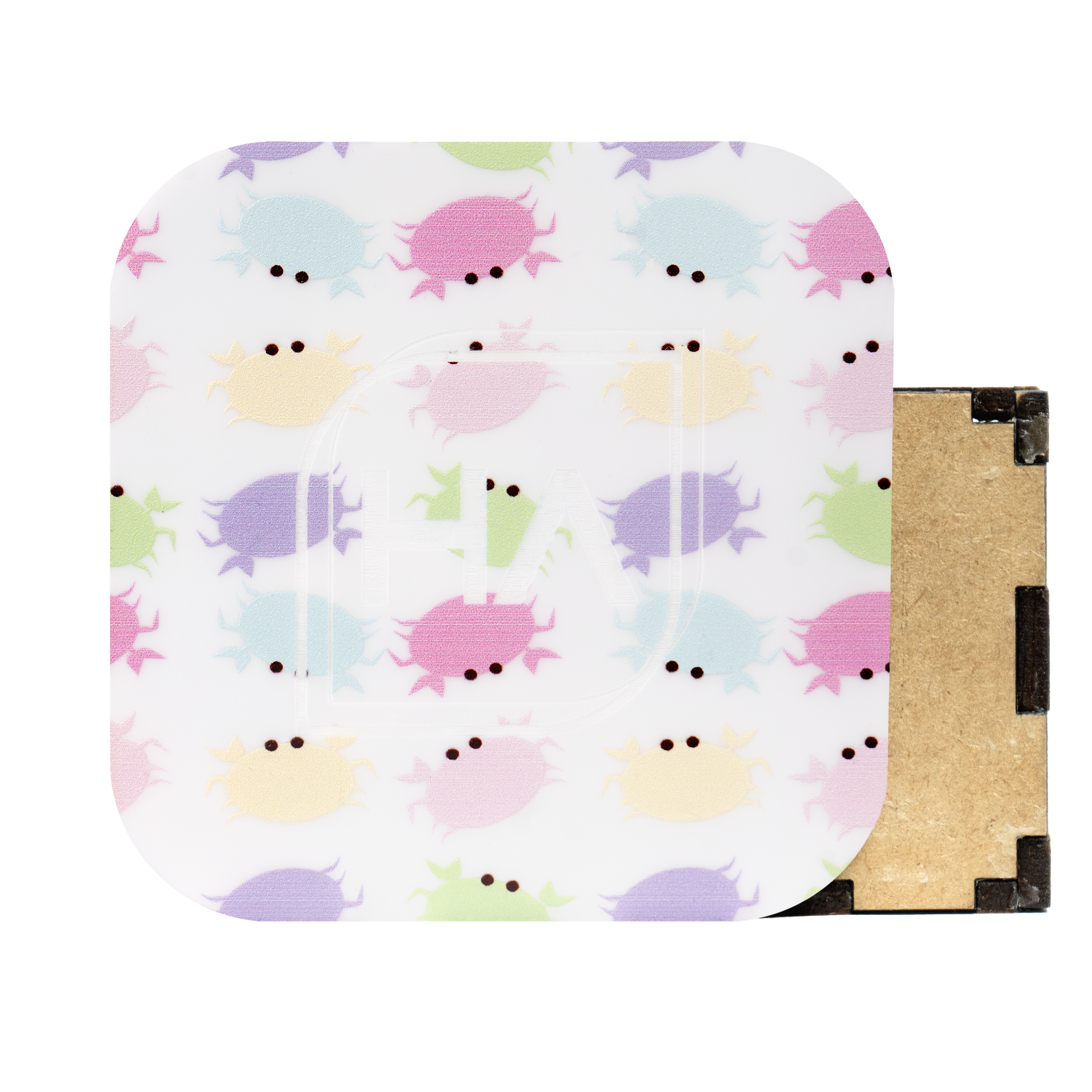 Scattered Pastel Crabs Makerprint