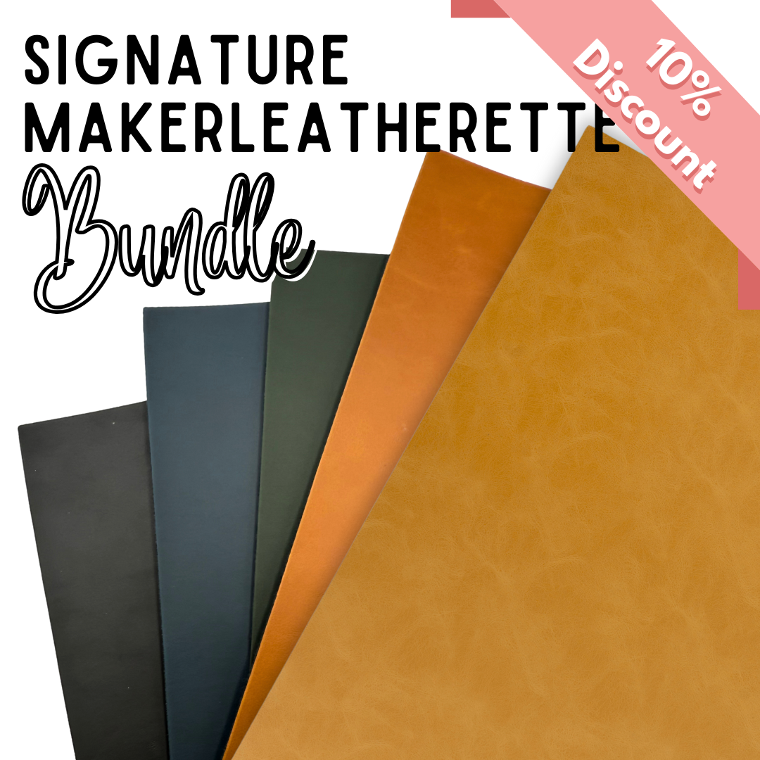 Signature MakerLeatherette Laserable Leatherette Bundle