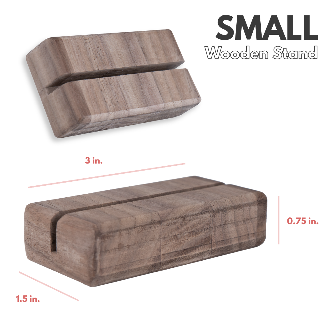 Slotted Wooden Stand
