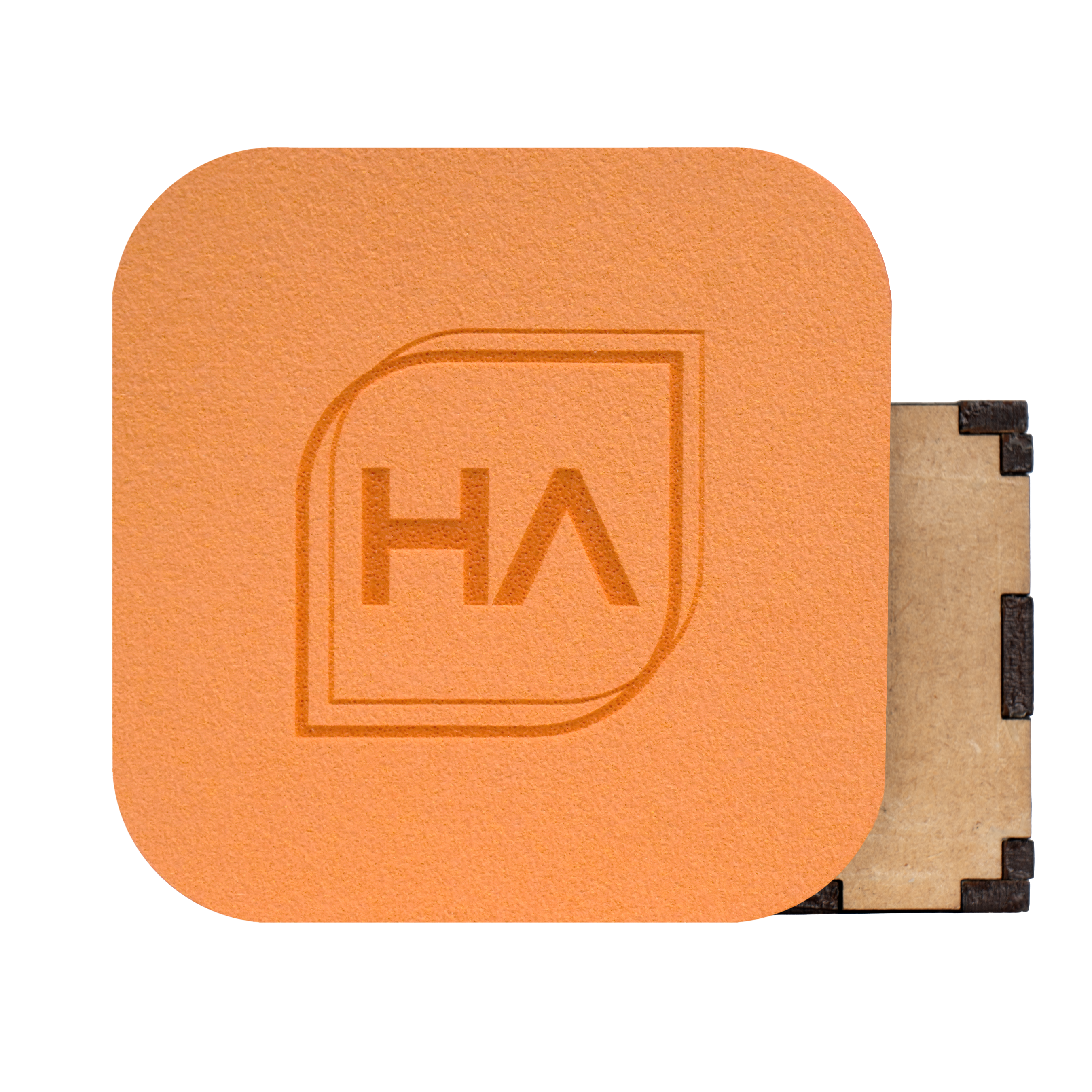 Soft Orange MakerSuede Laserable Microfiber Suede Sheet
