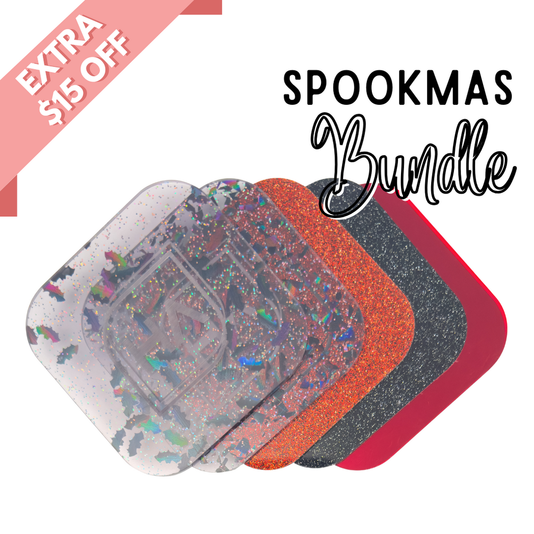 Extra $15 off Spookmas Acrylic Sheet Bundle