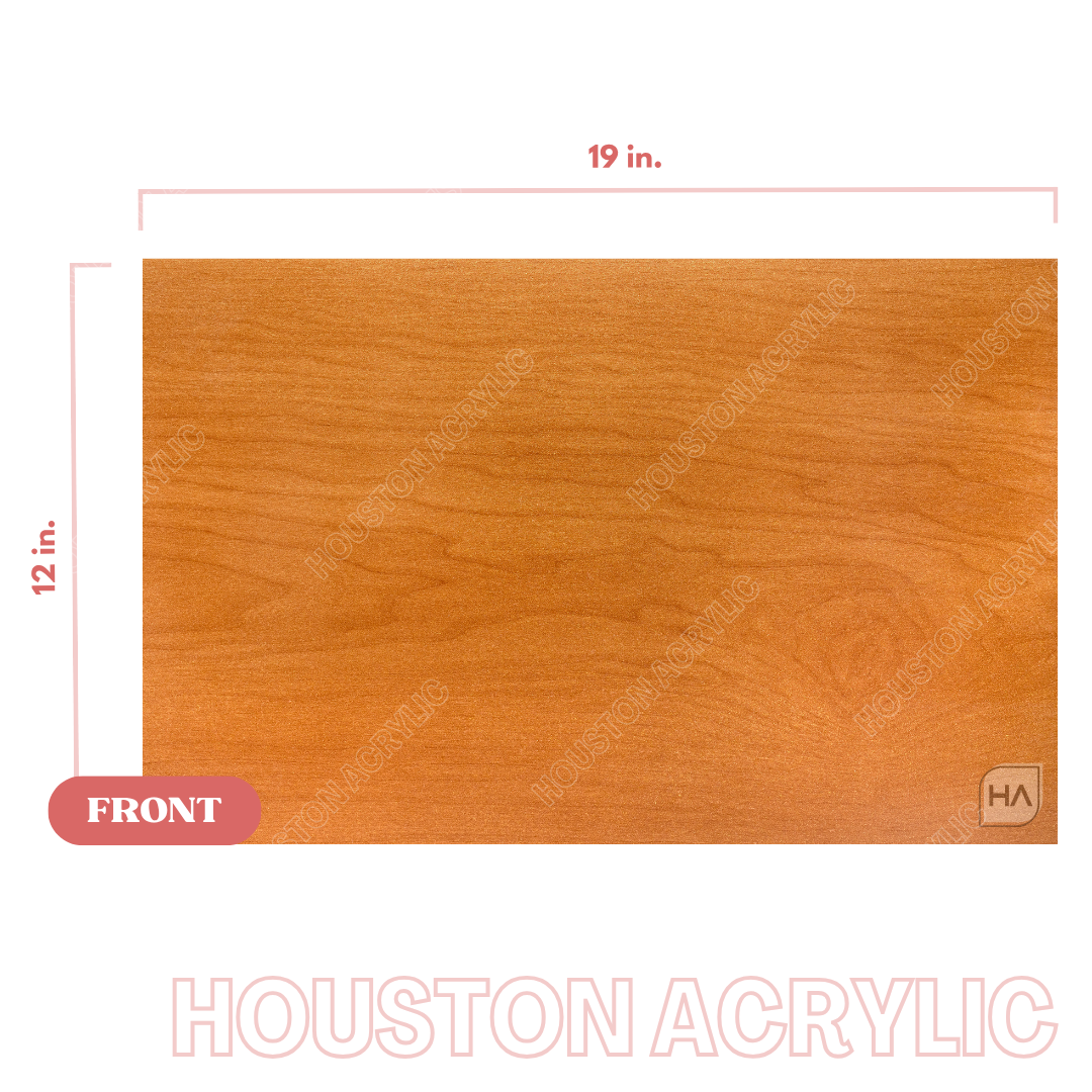 1/8" TruFlat Cherry Full Size Sheet View