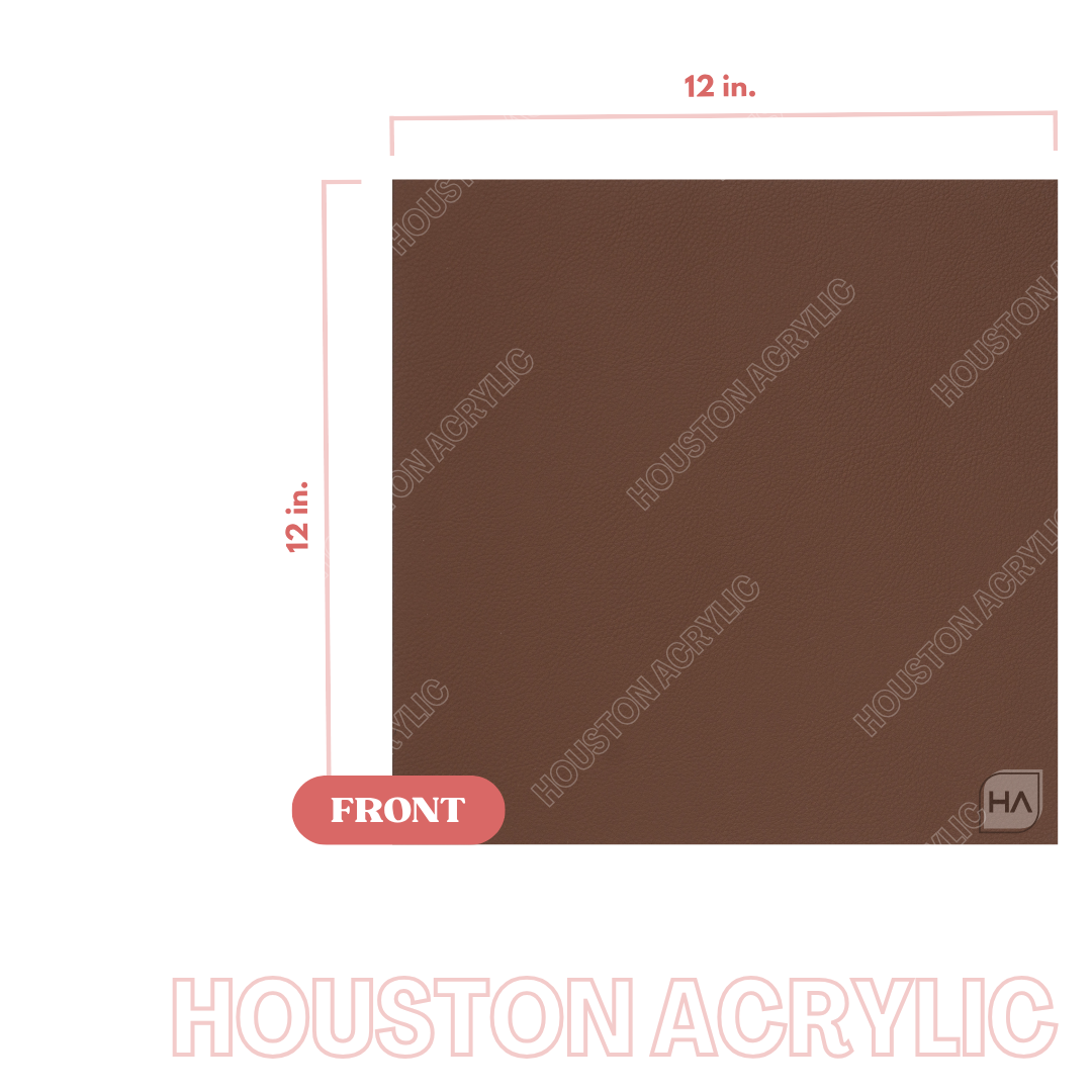 1/16" Two Tone Naturals Tobacco Leather/White Full Size Sheet Photo