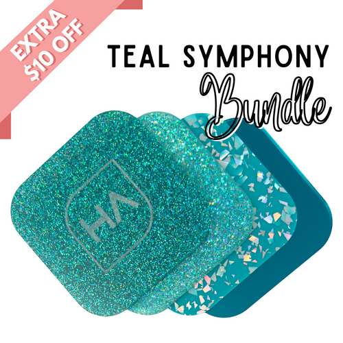 Extra $10 off Teal Symphony Acrylic Sheet Bundle