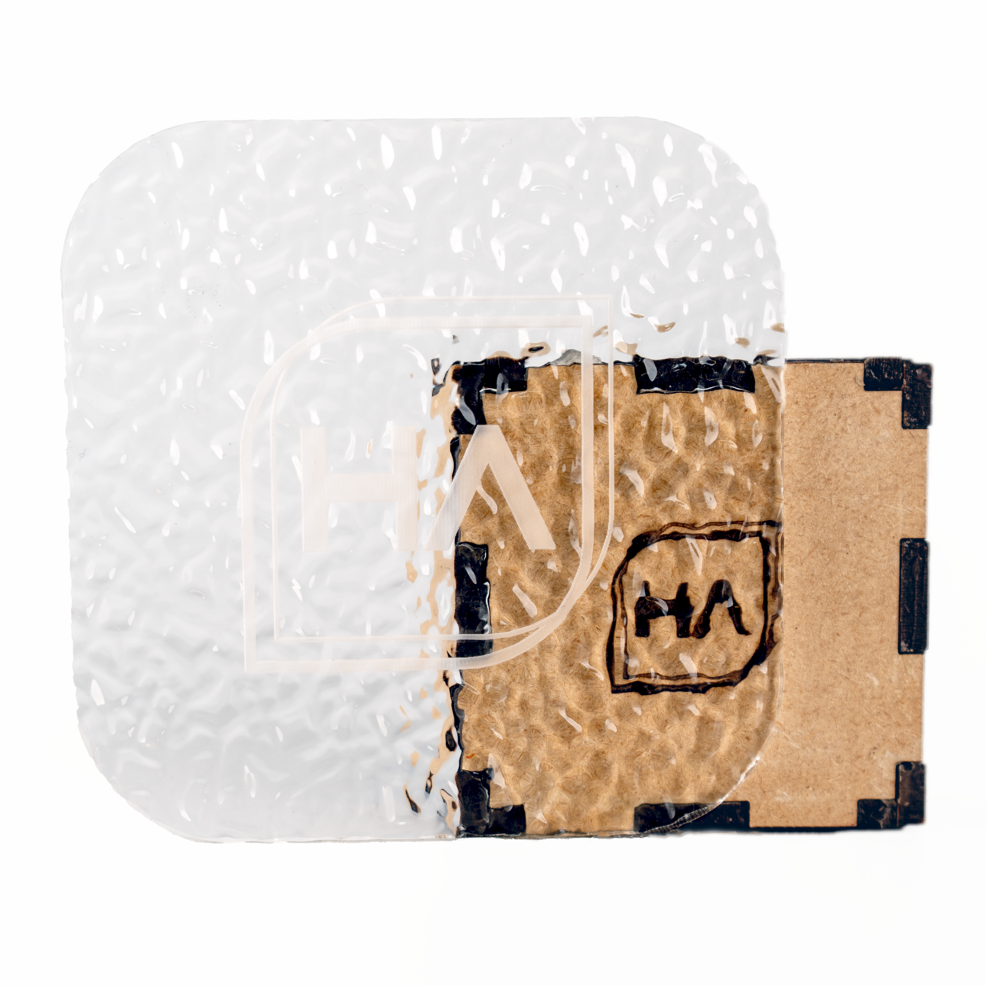 1/8" Textured Clear Cast Acrylic Sheet