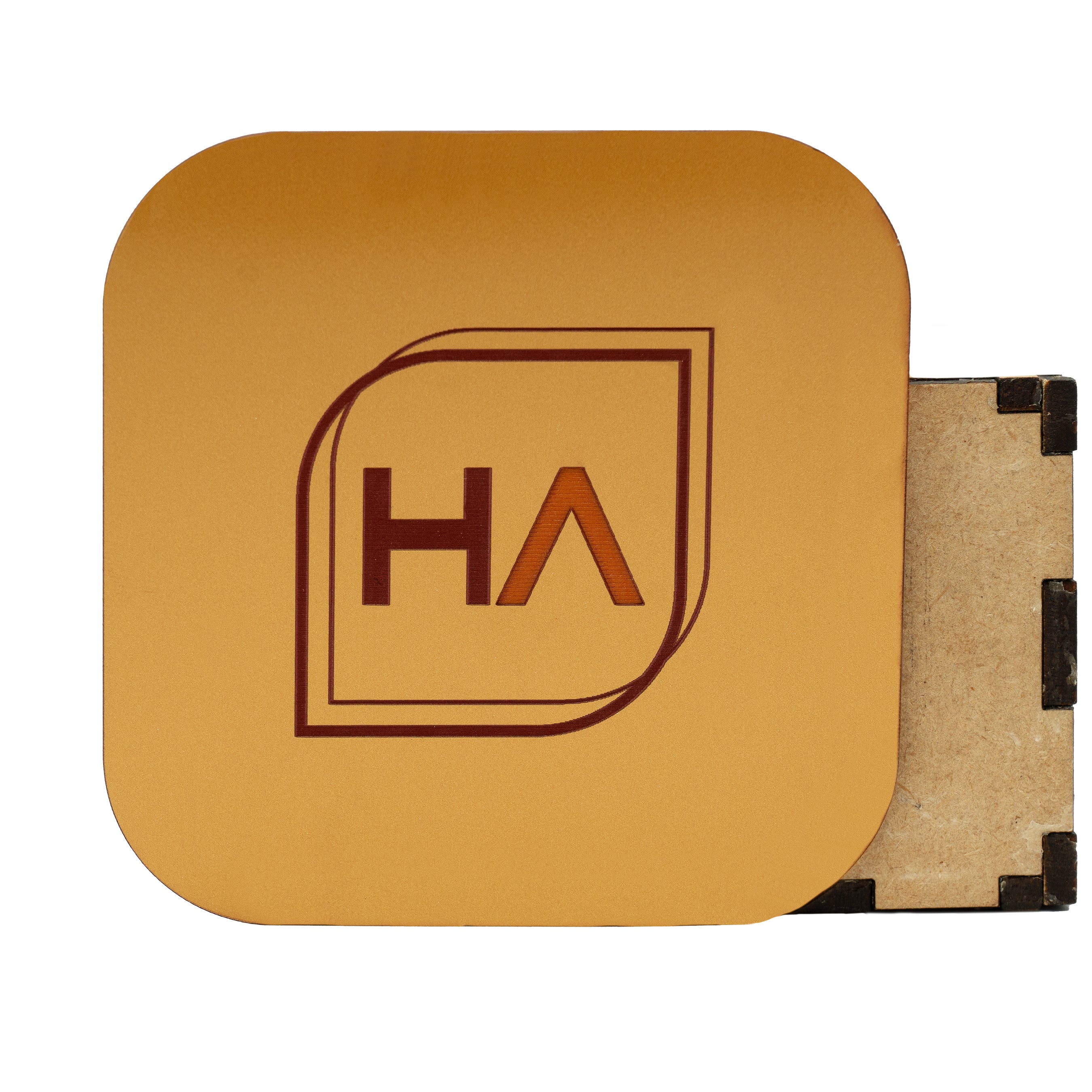 1/16" TriLayer Gold/Burgundy/Copper Acrylic Sheet