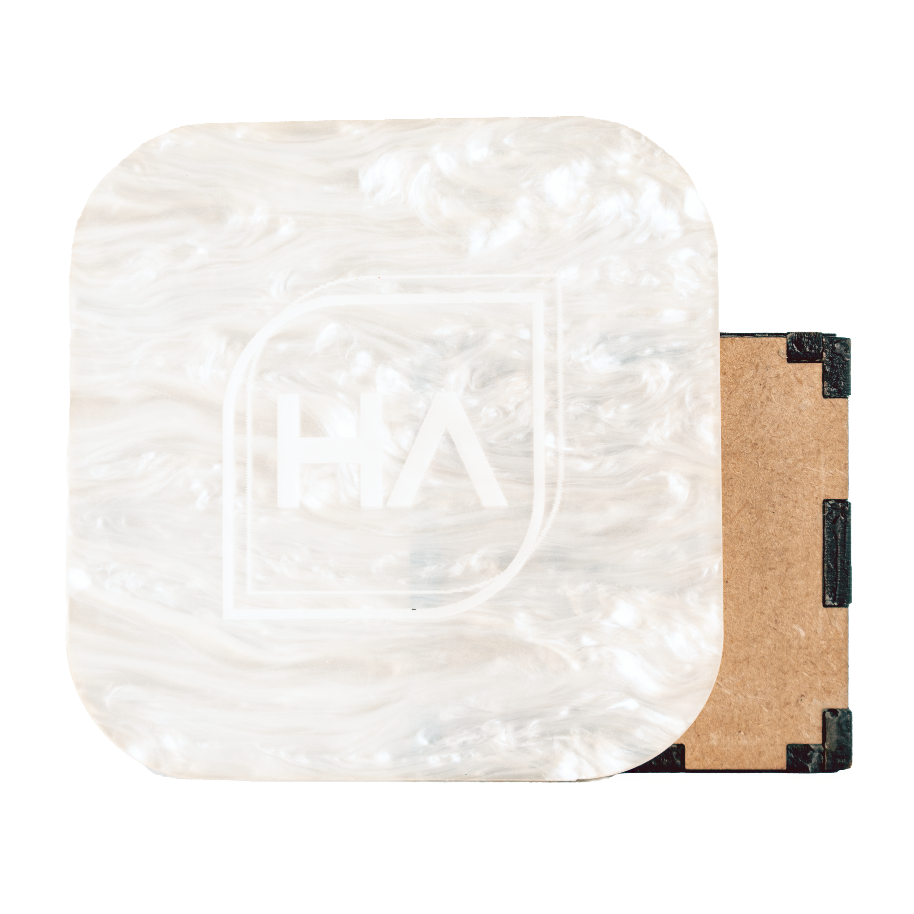 1/8" White Pearl Cast Acrylic Sheet