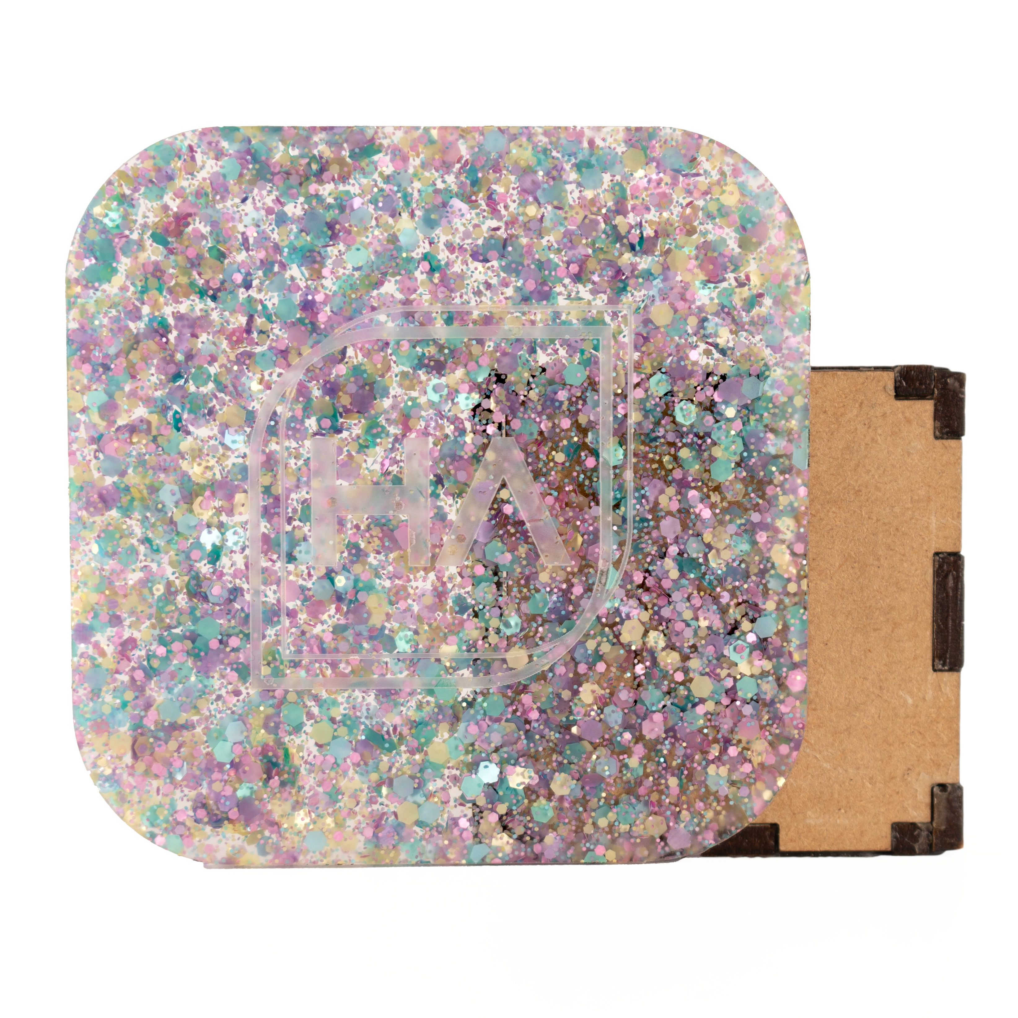 1/8" Whimsy Daisy Confetti Cast Acrylic Sheet