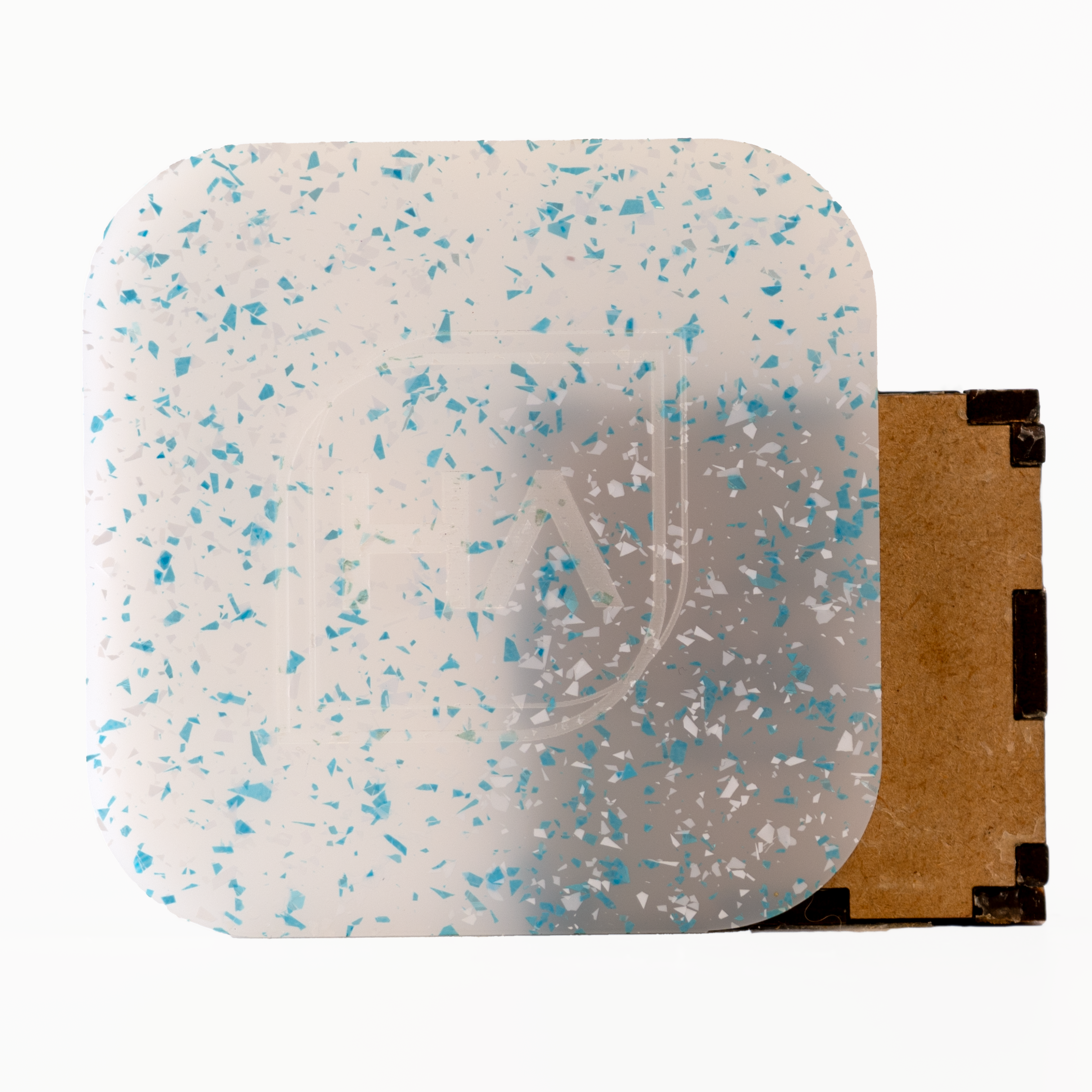 1/8" Winter Blast Flakefetti Cast Acrylic Sheet